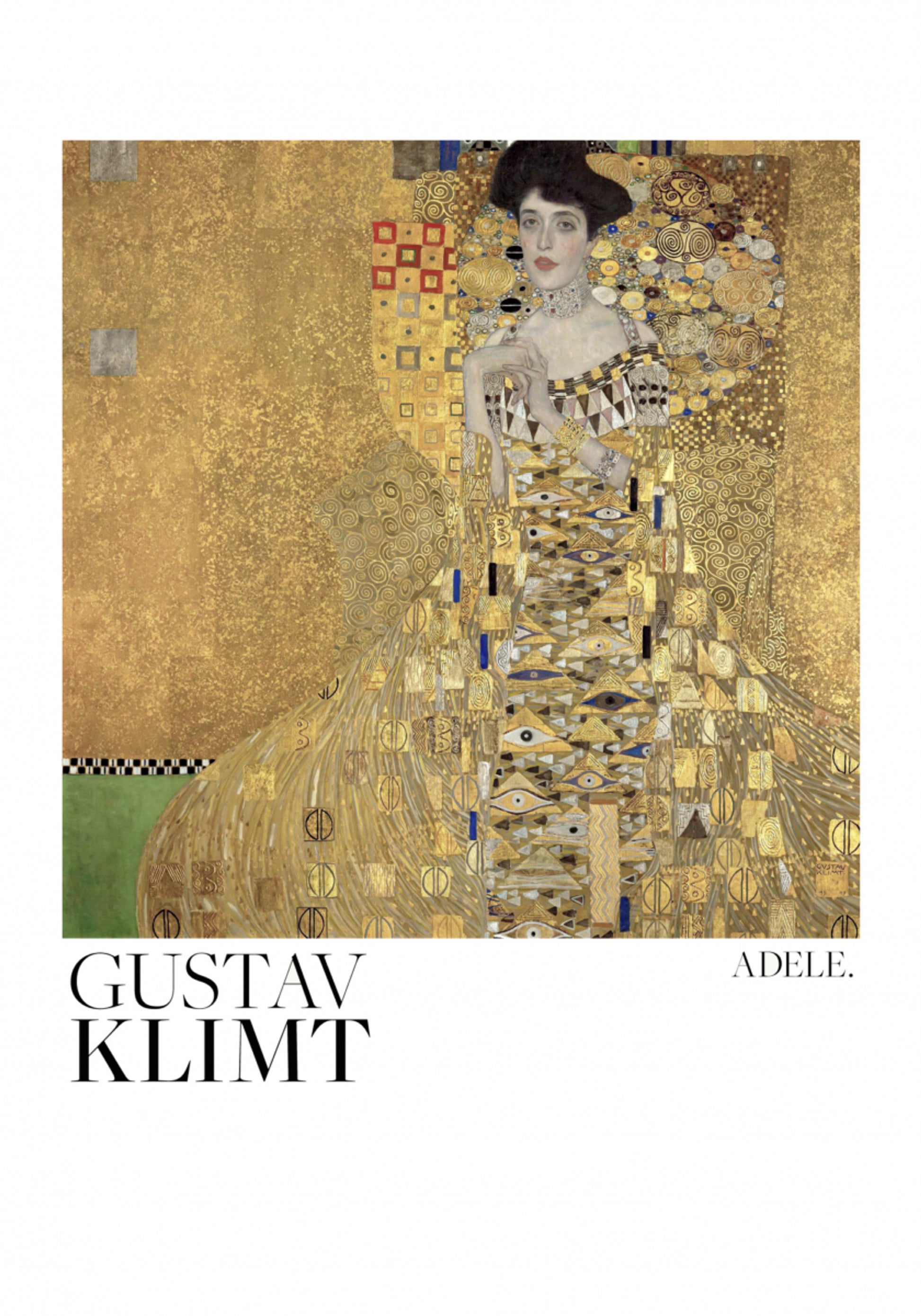 Portrait d'Adèle Bloch Bauer I (1907) Poster