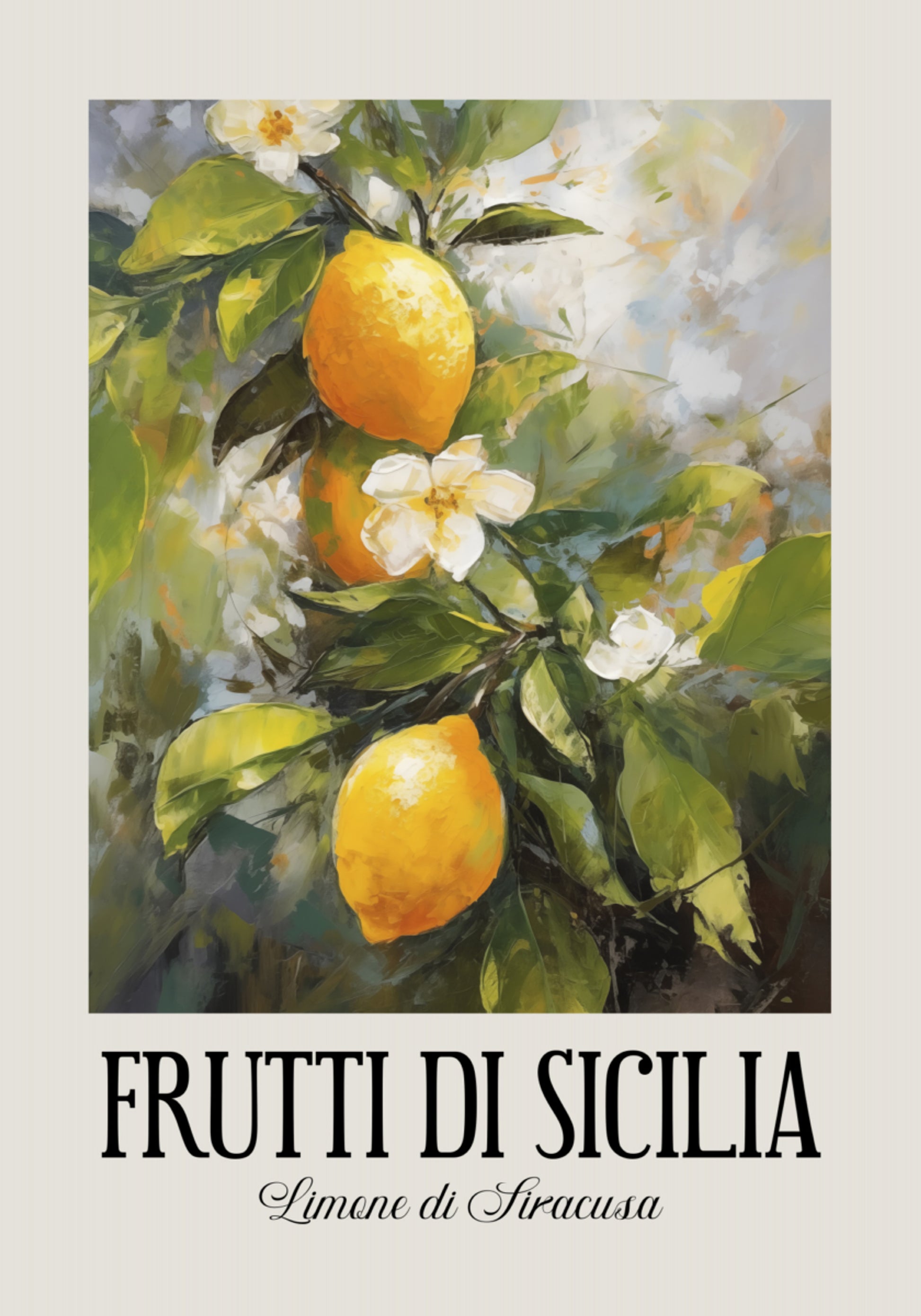 Citrons siciliens vibrants