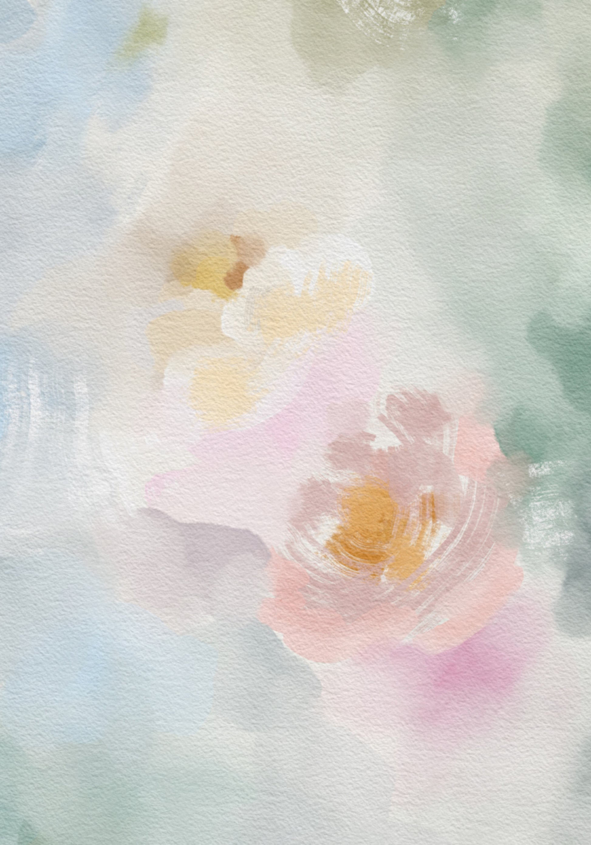 Résumé floral rêveur