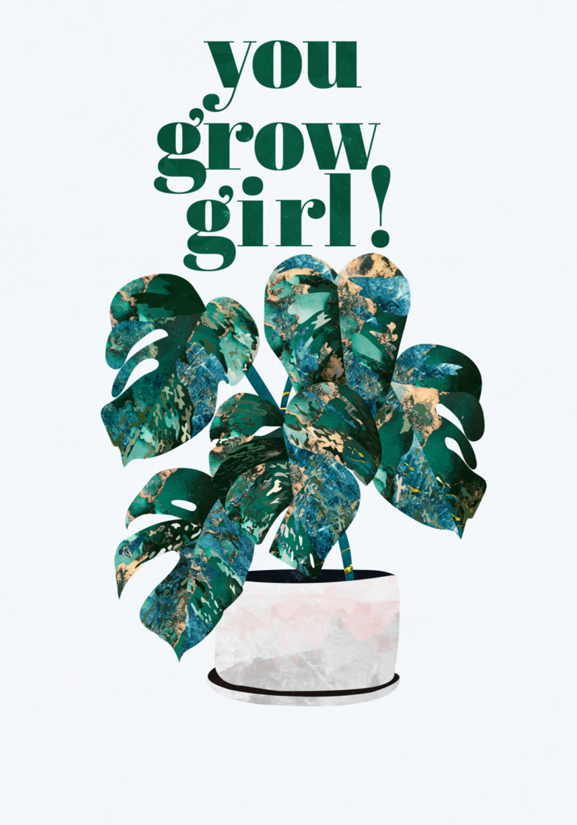 Tu fais grandir une fille Monstera
