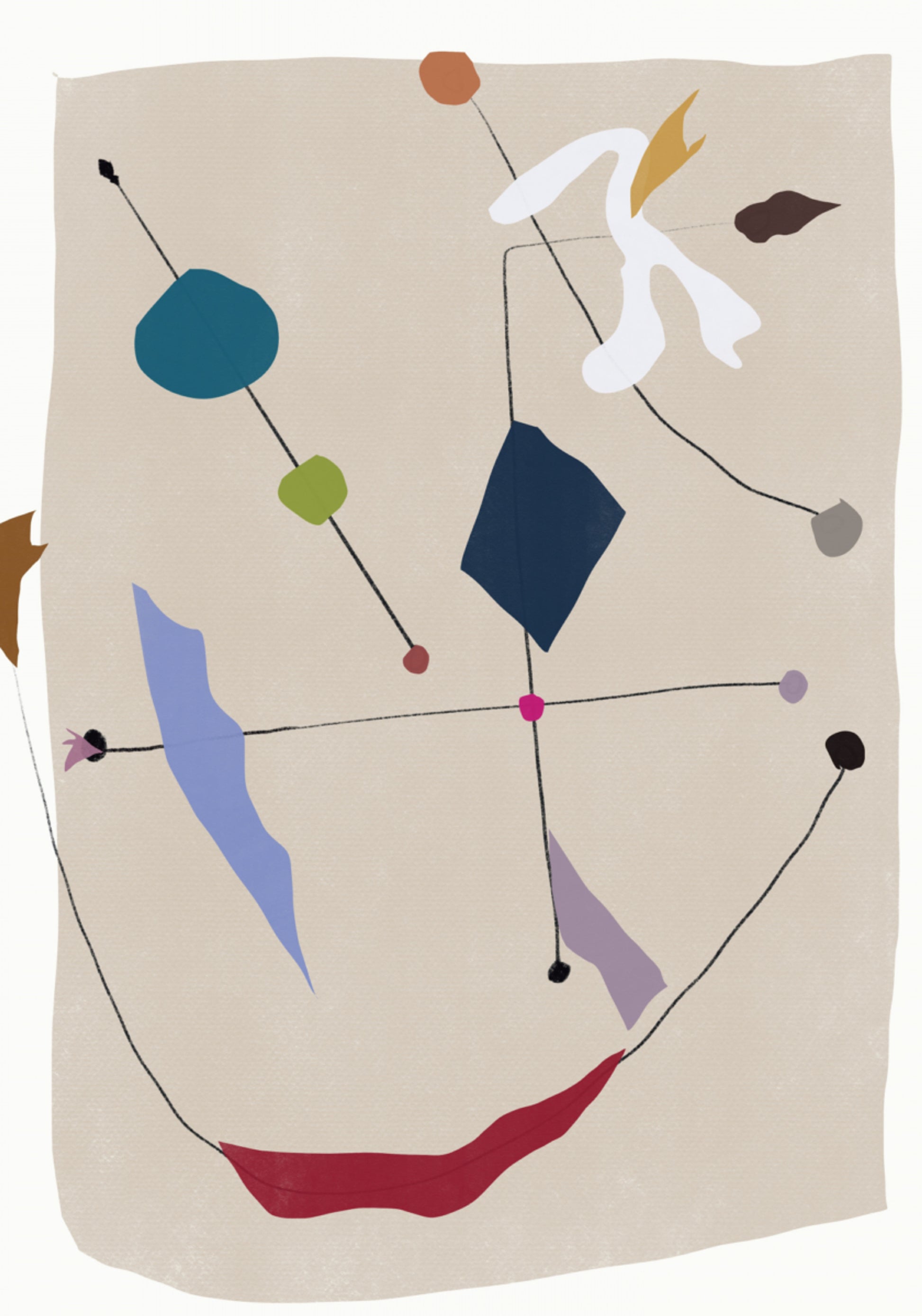 Formes abstraites fantaisistes