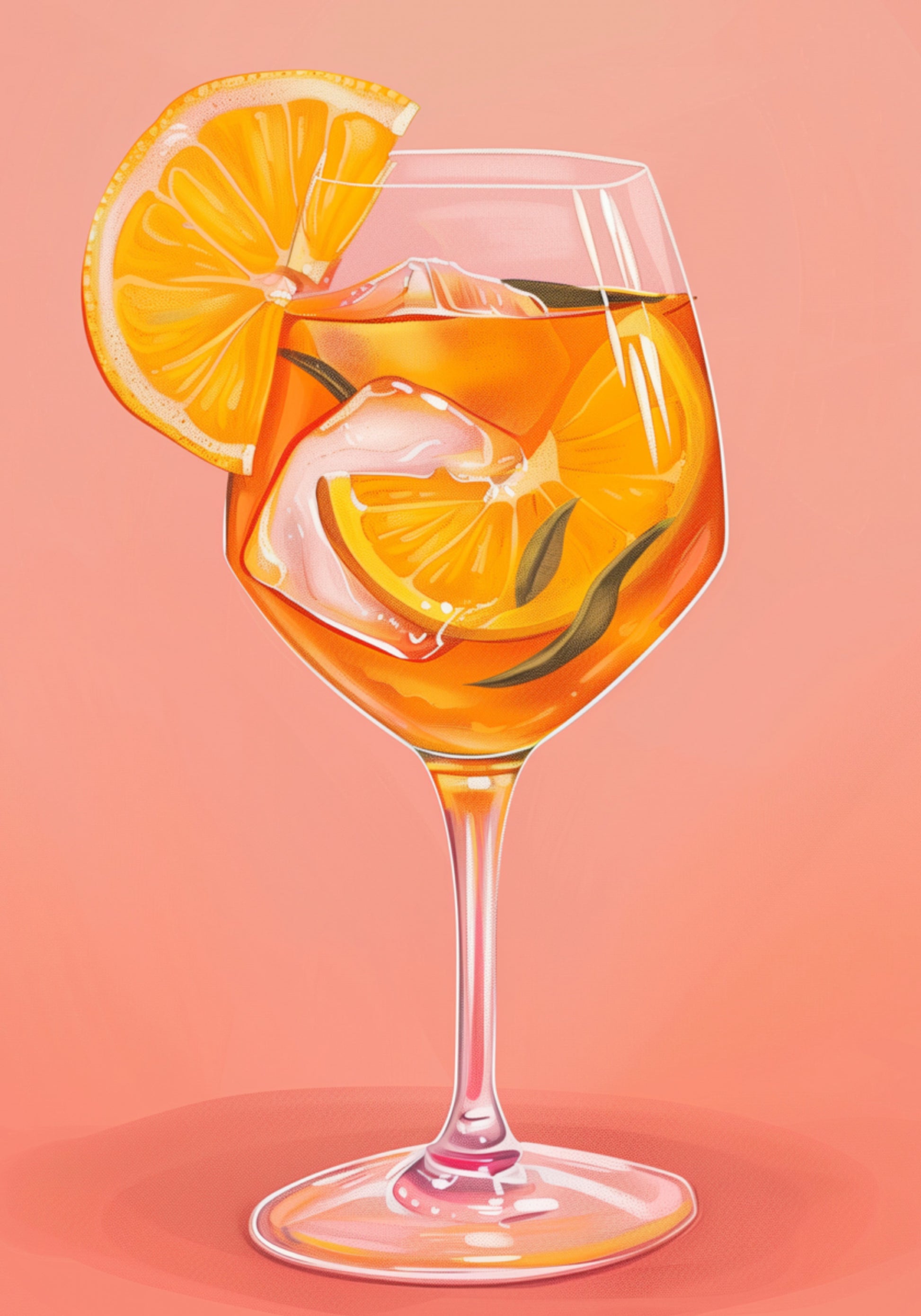 Spritz d'été à l'orange