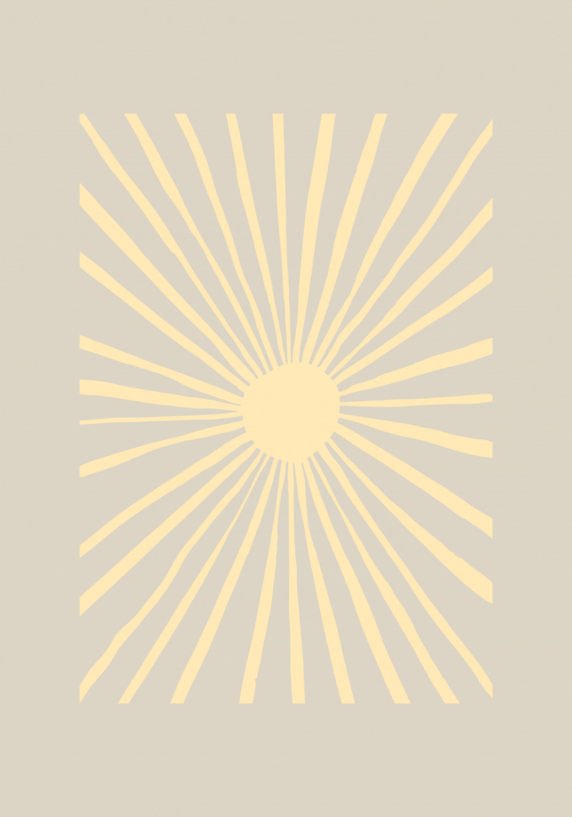 Lueur de soleil abstraite