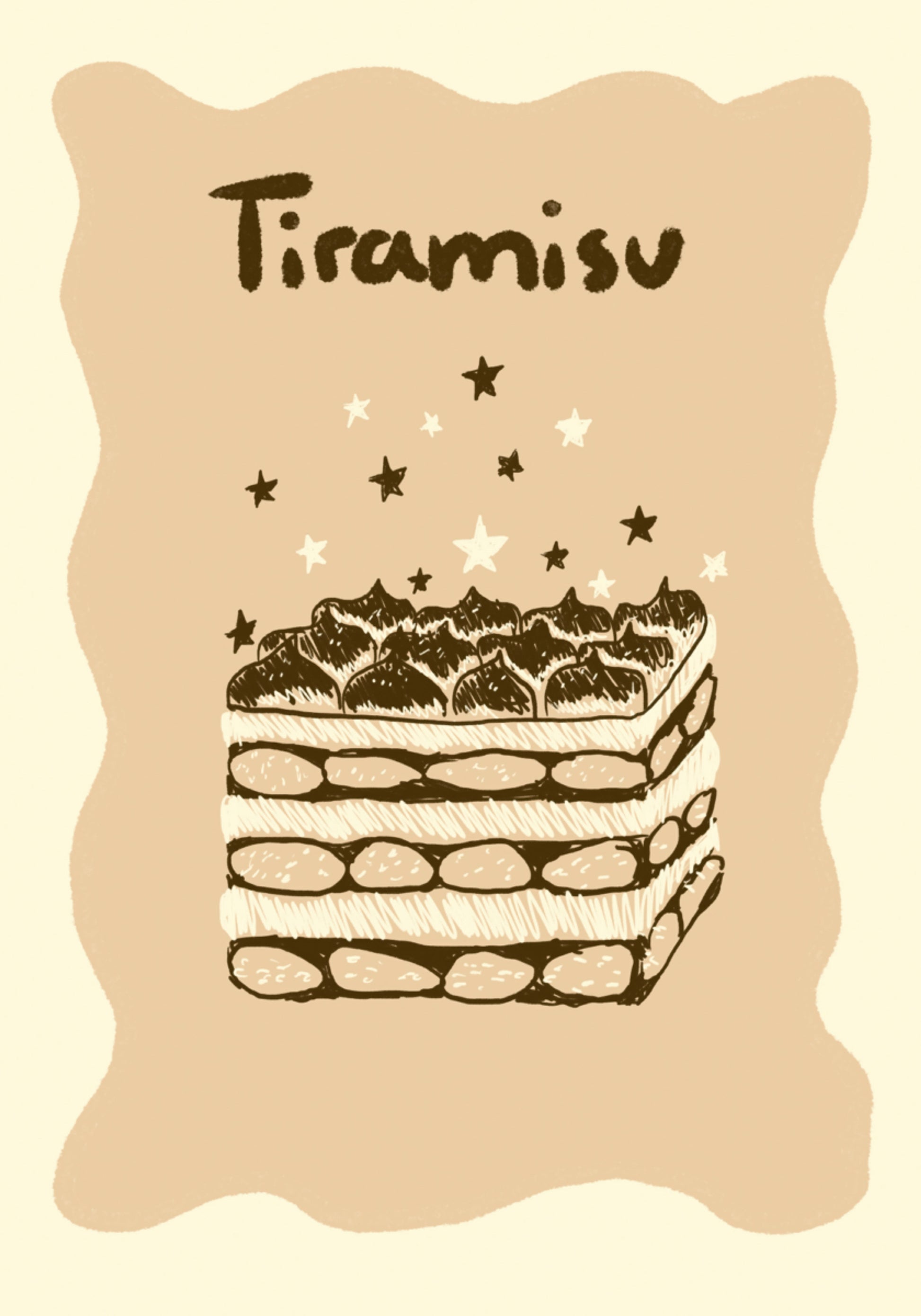 Tiramisu Aux Étoiles