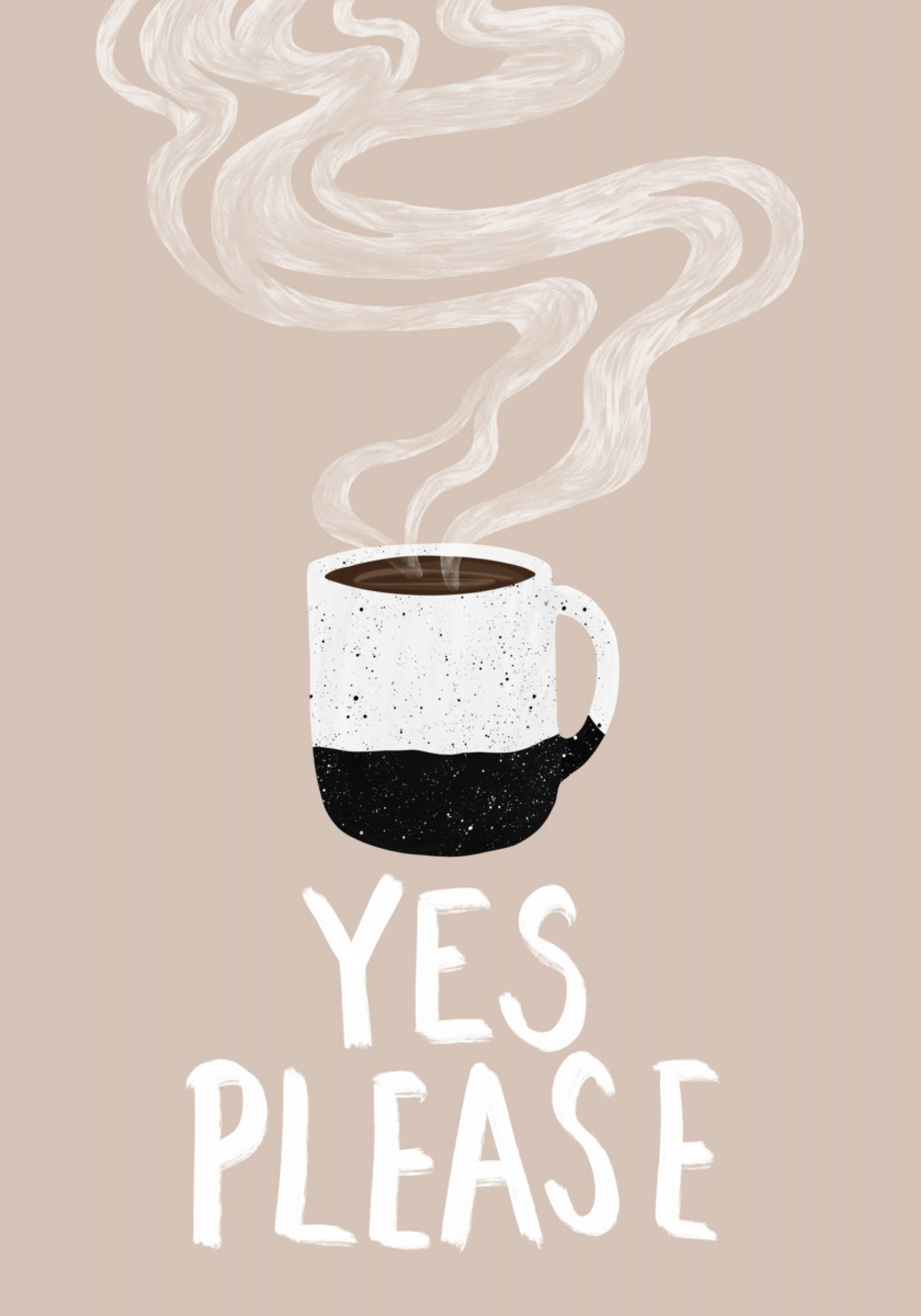 Café chaud Oui, s'il vous plaît