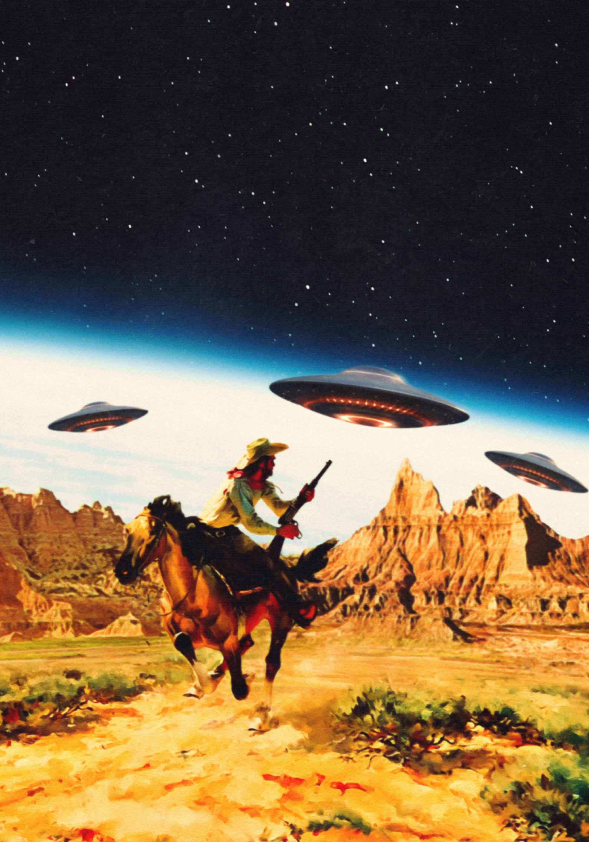 Chasse à l'espace OVNI