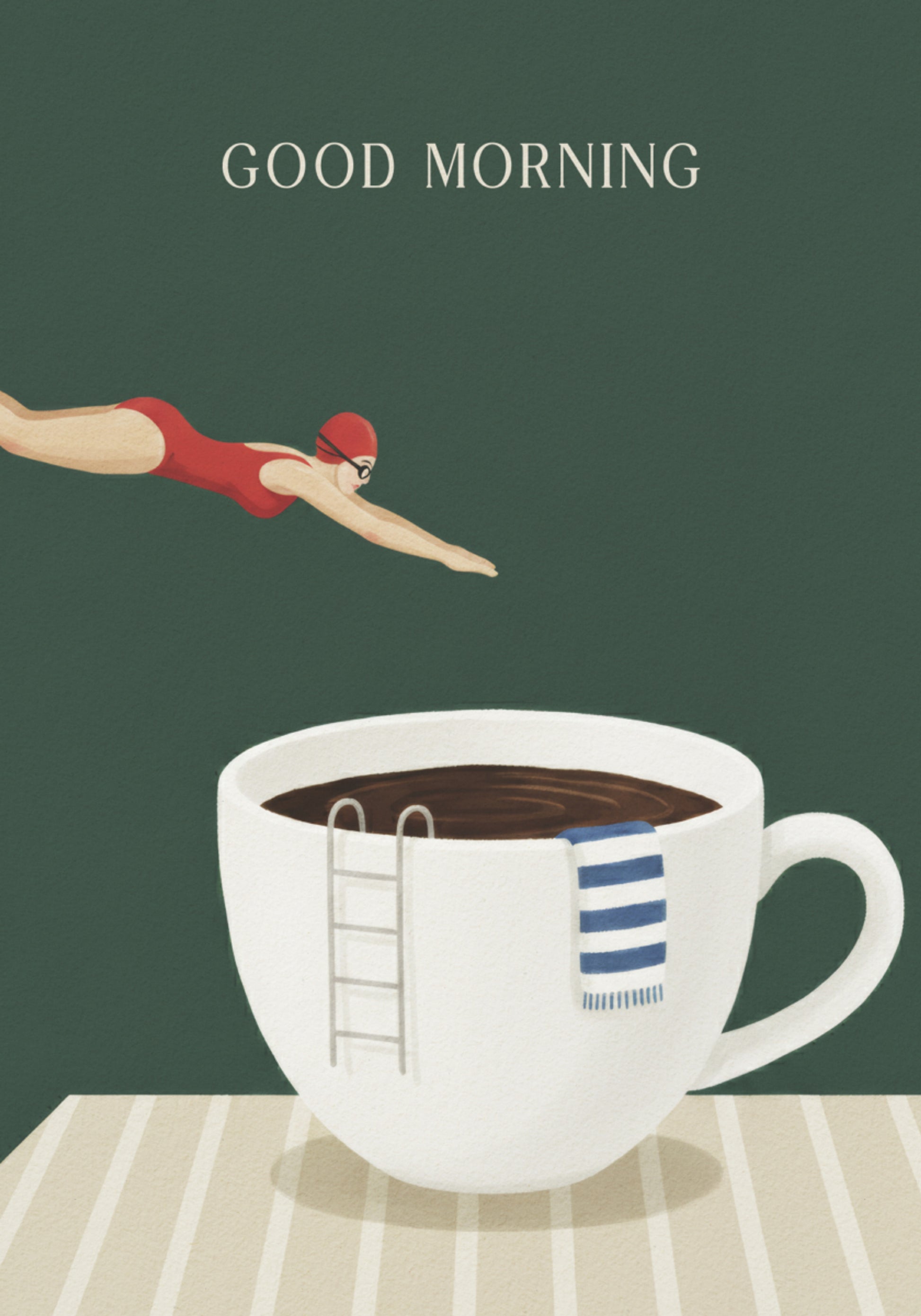 Plongée café du matin
