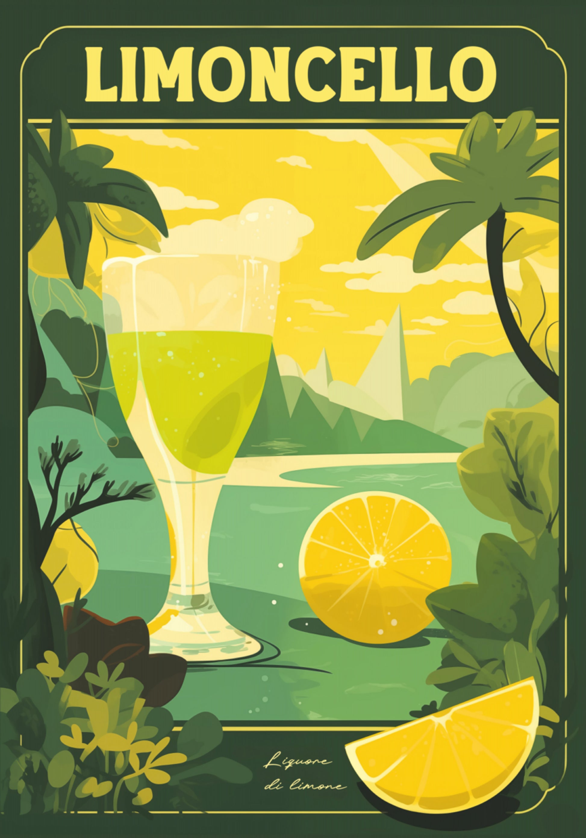Paysage de citron Limoncello