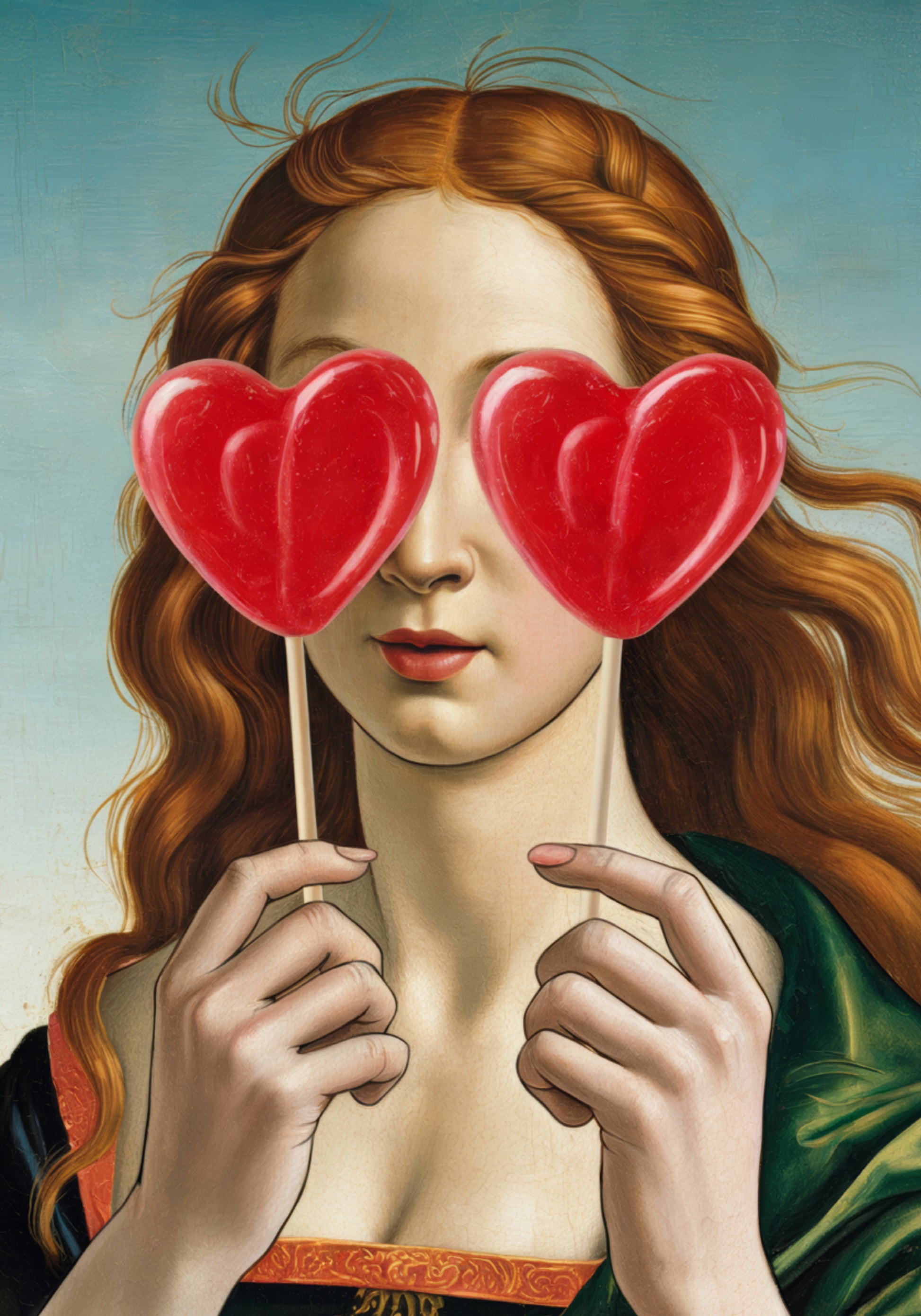 Portrait de coeur doux