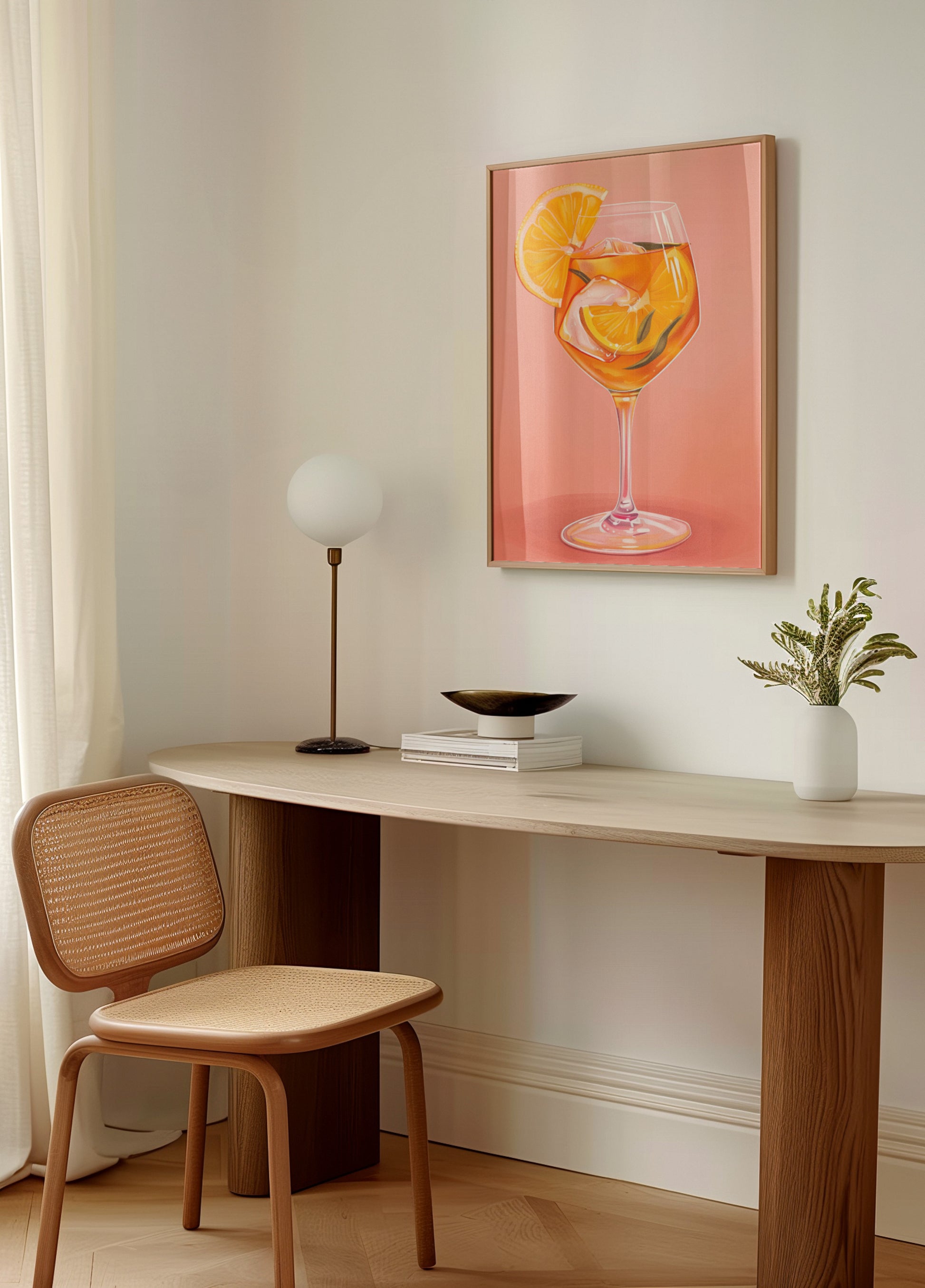 Spritz d'été à l'orange