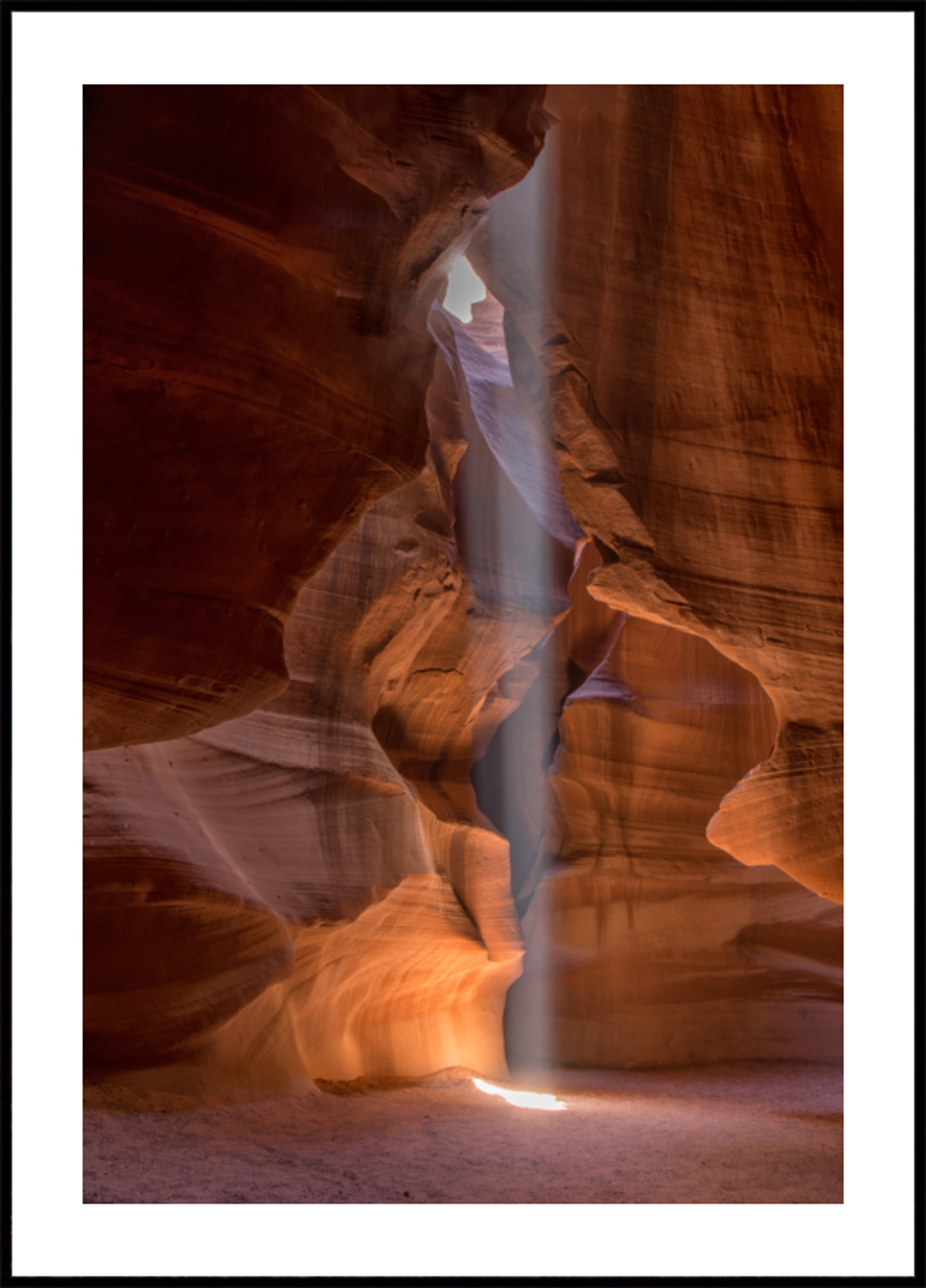 Rayon de soleil dans Castle Canyon