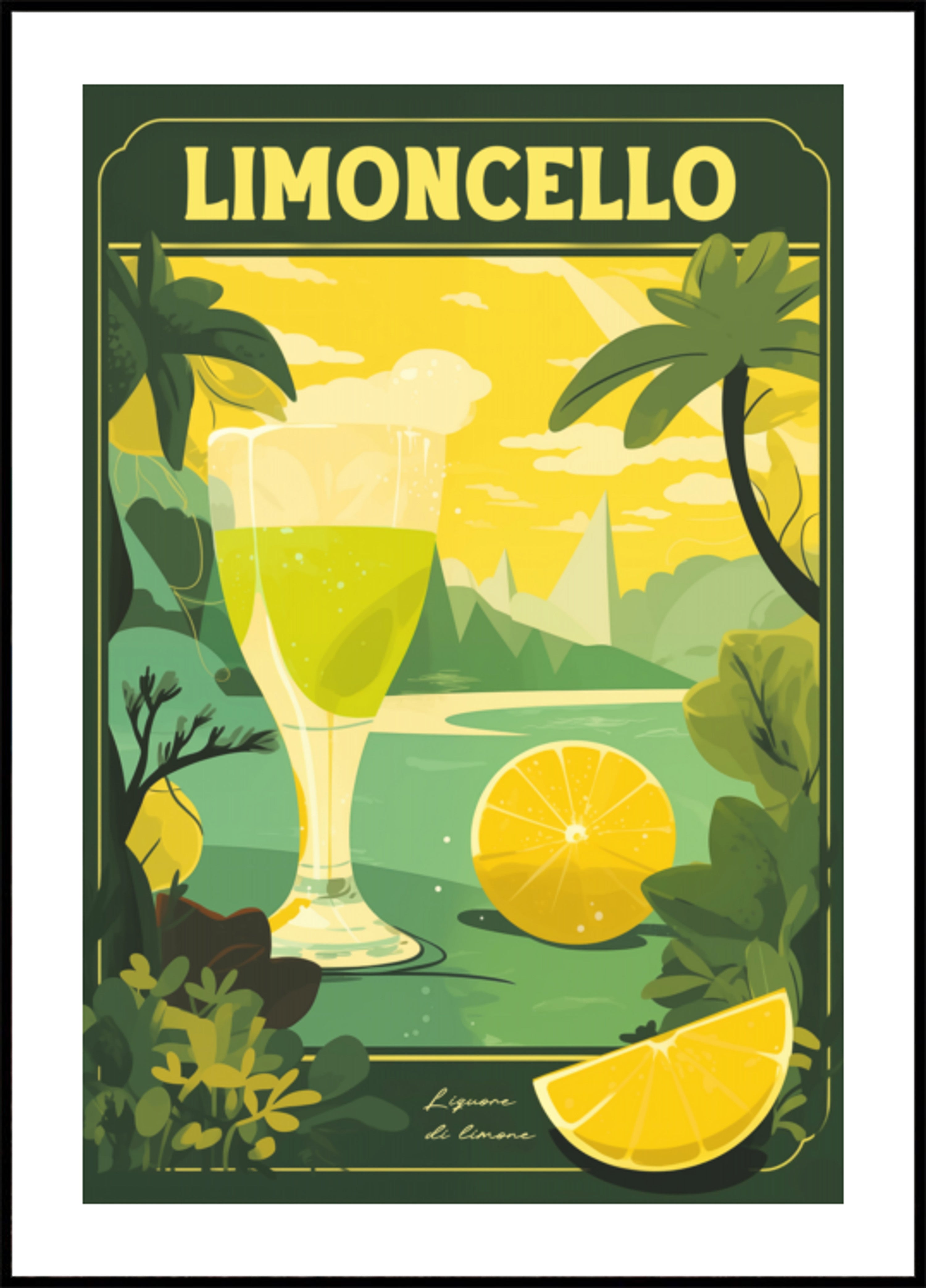 Paysage de citron Limoncello