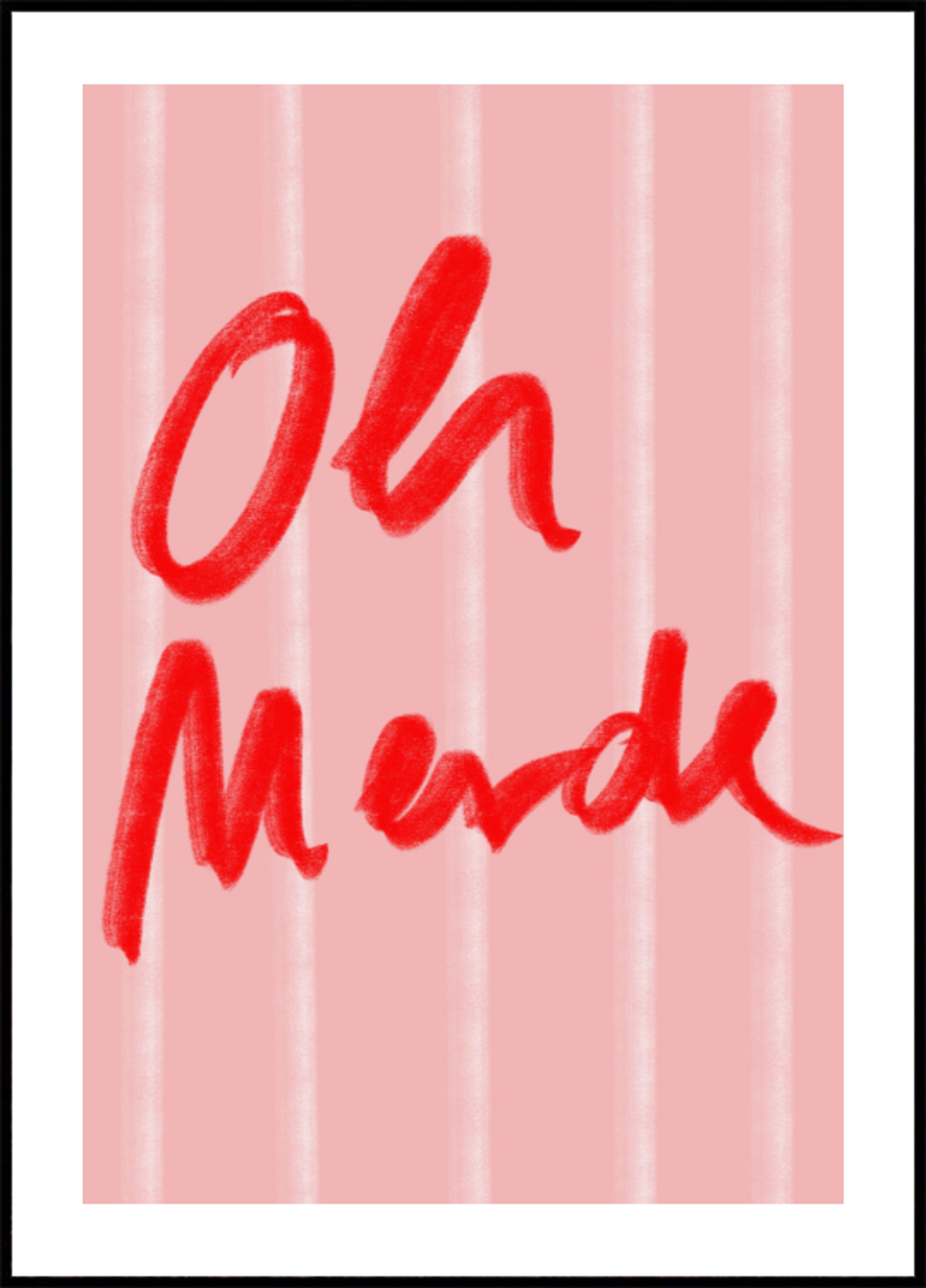 Oh Merde Phrase ludique
