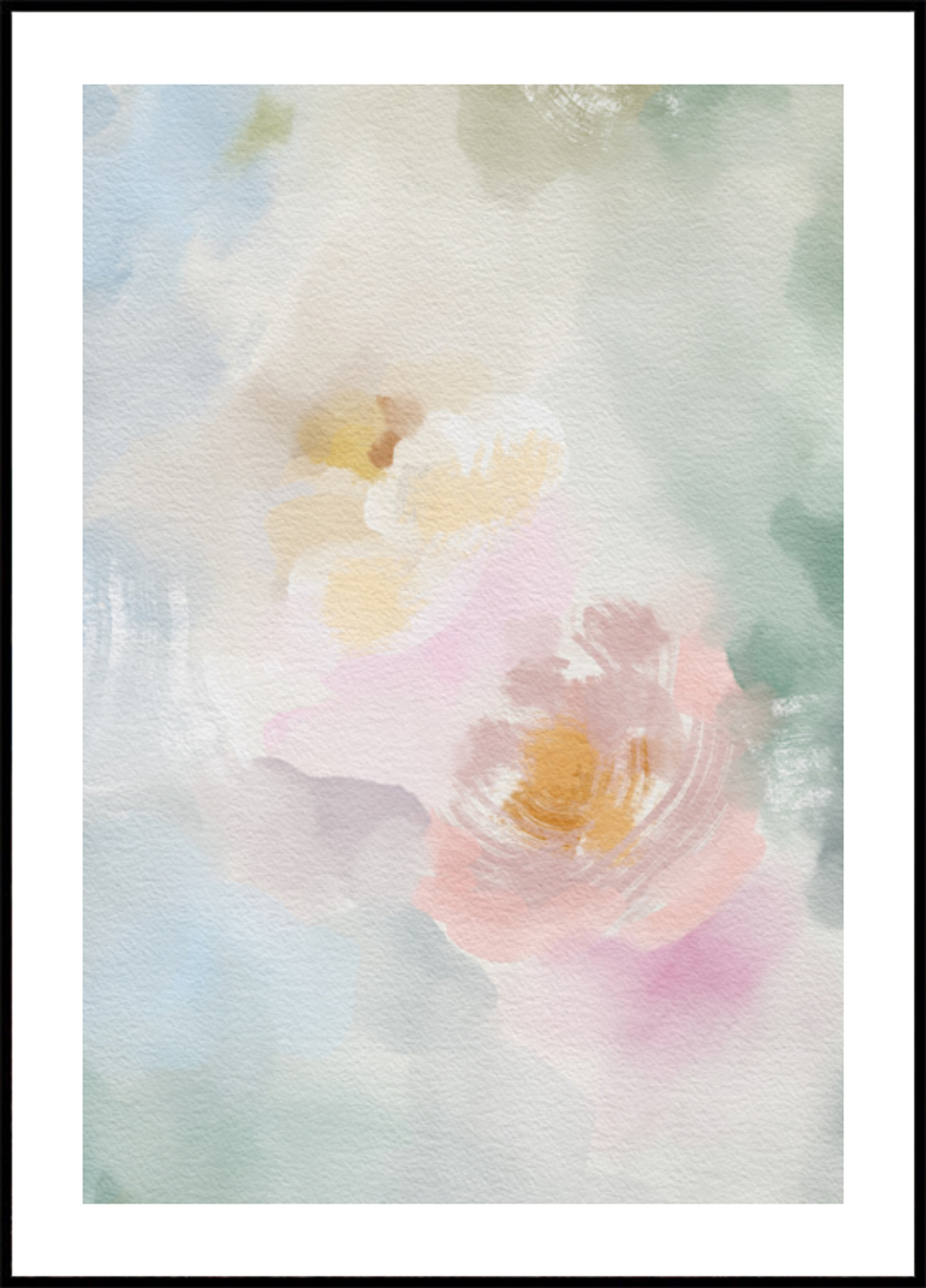 Résumé floral rêveur