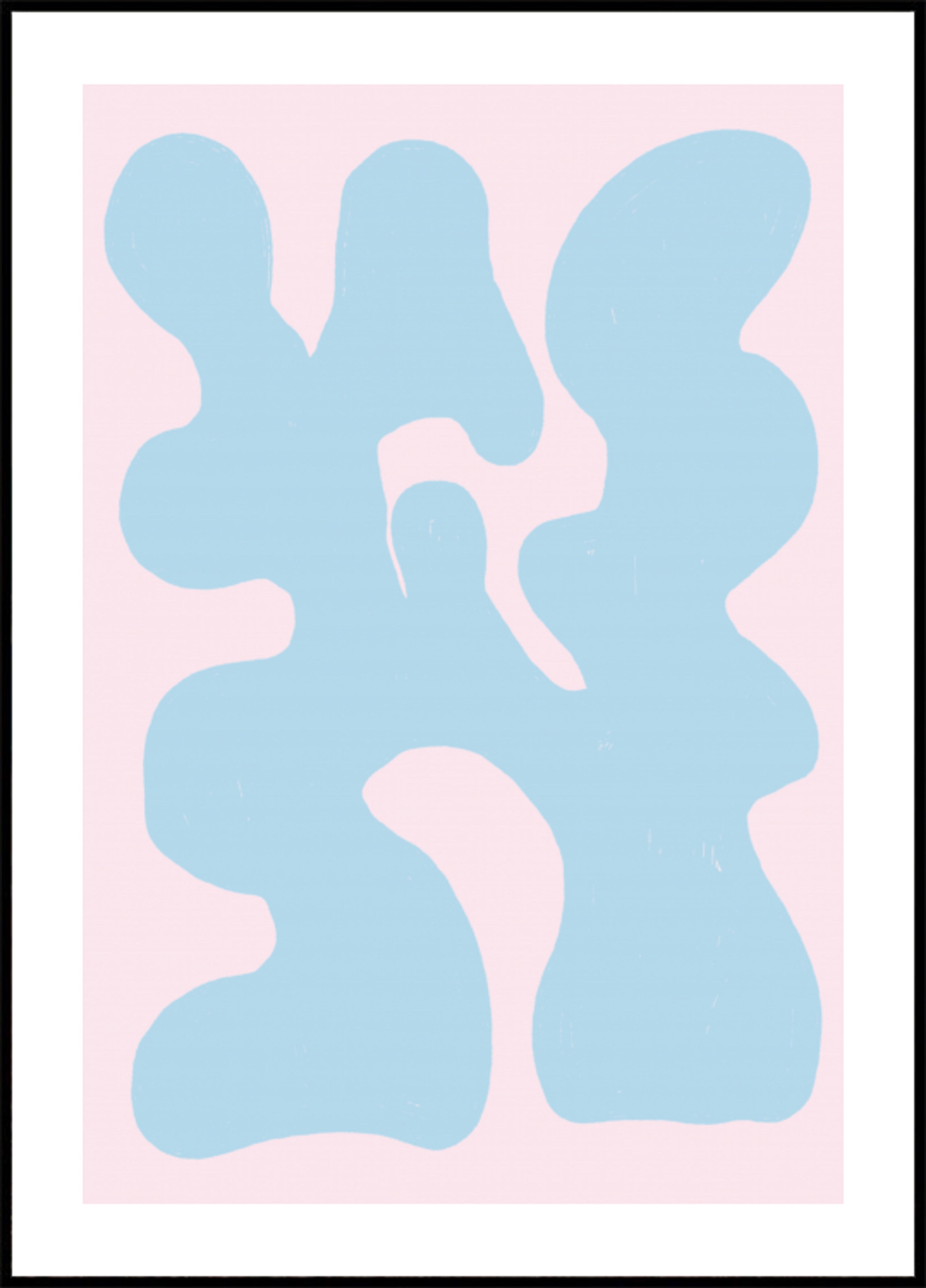 Abstraction pastel calme