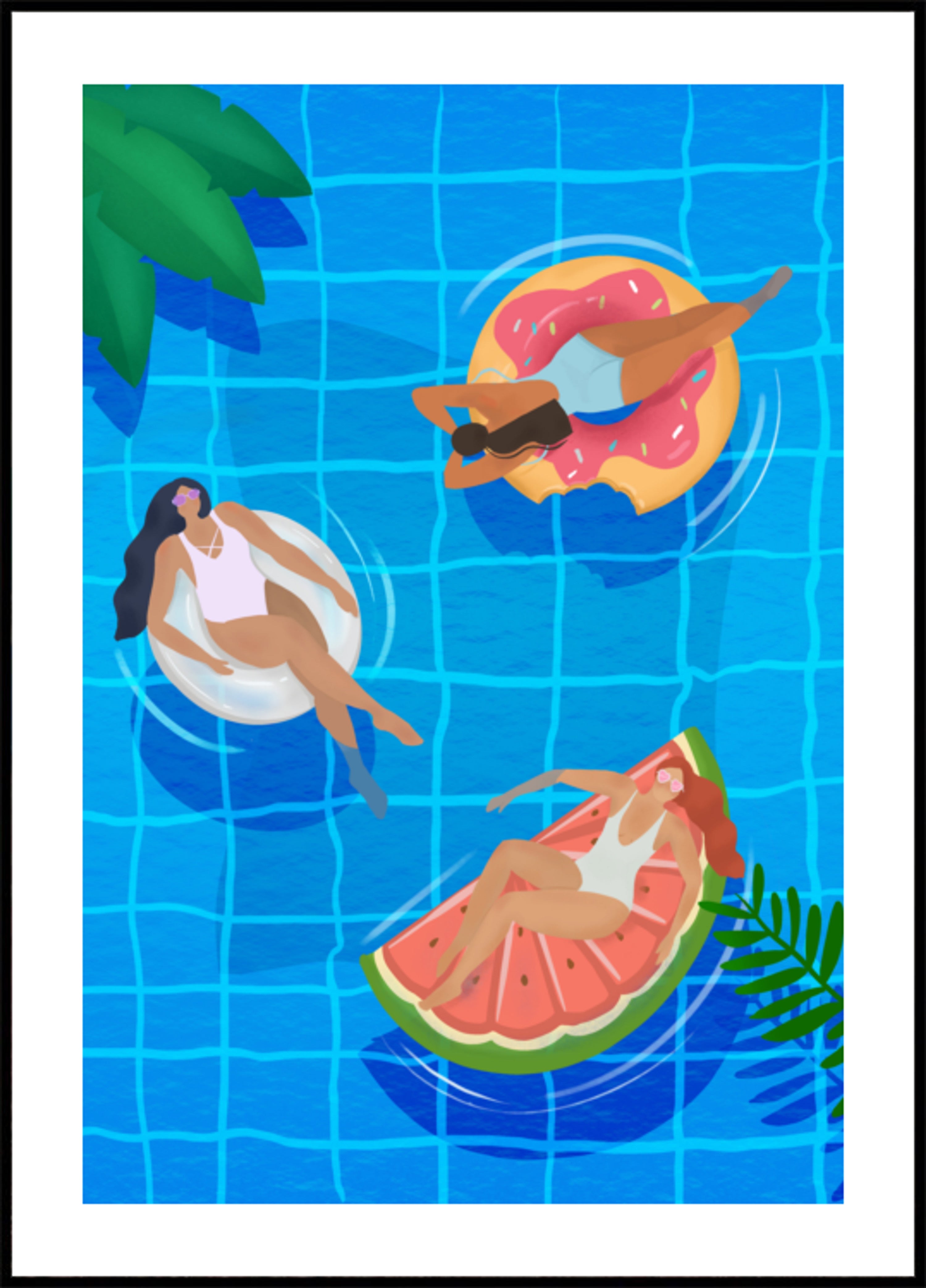 Dames de piscine