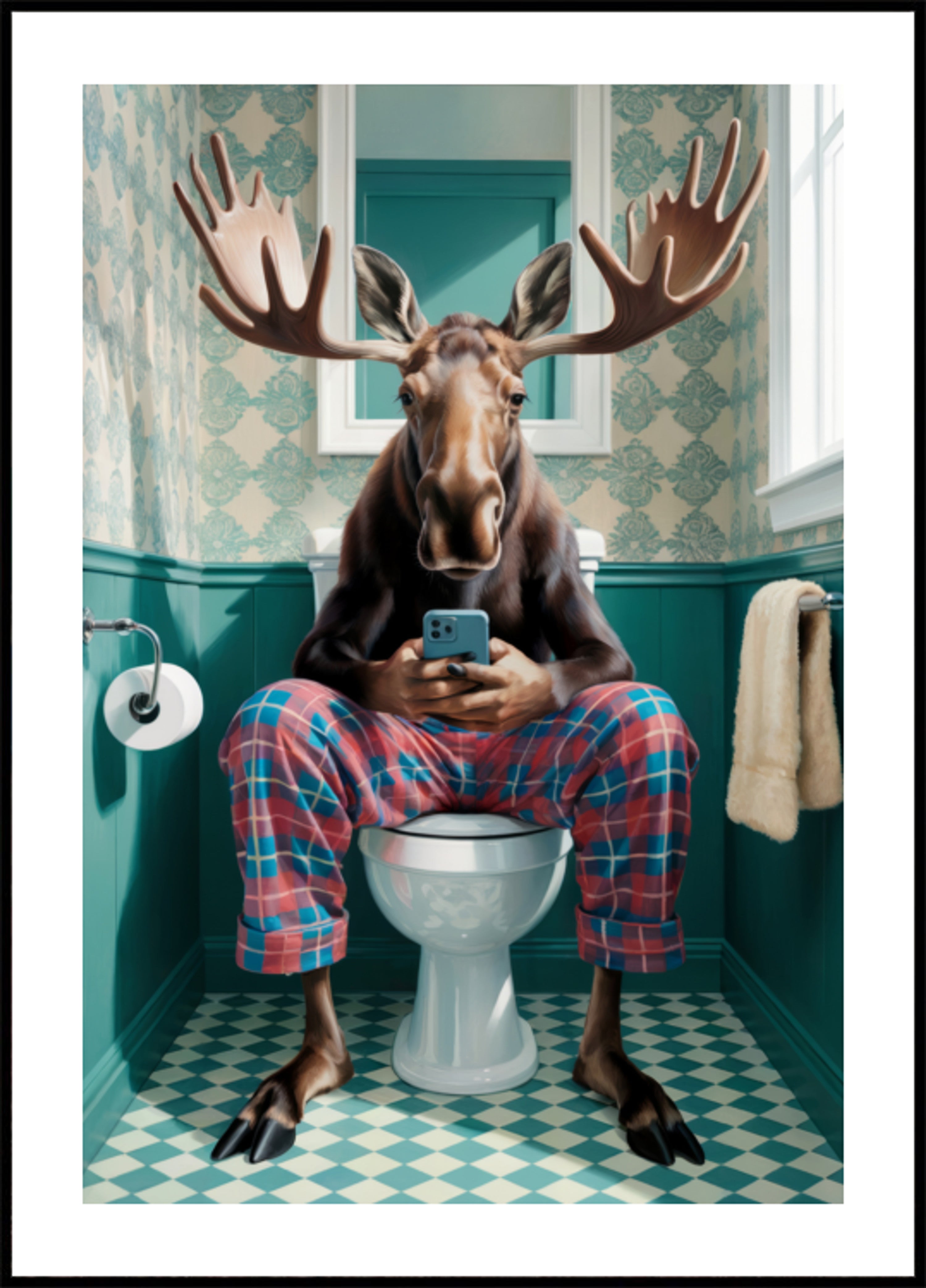 Pyjama Orignal Salle de Bain