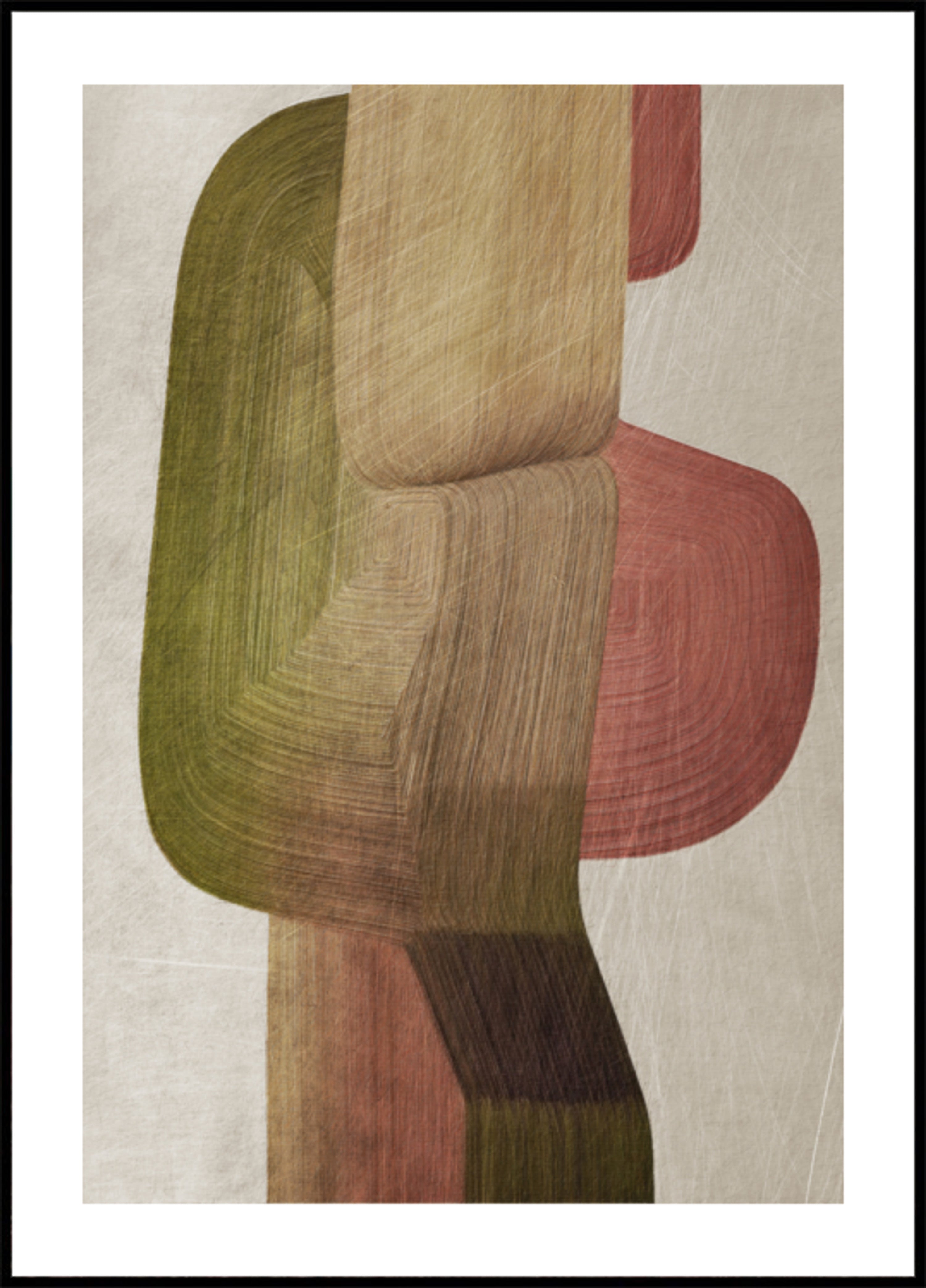 Formes abstraites terreuses