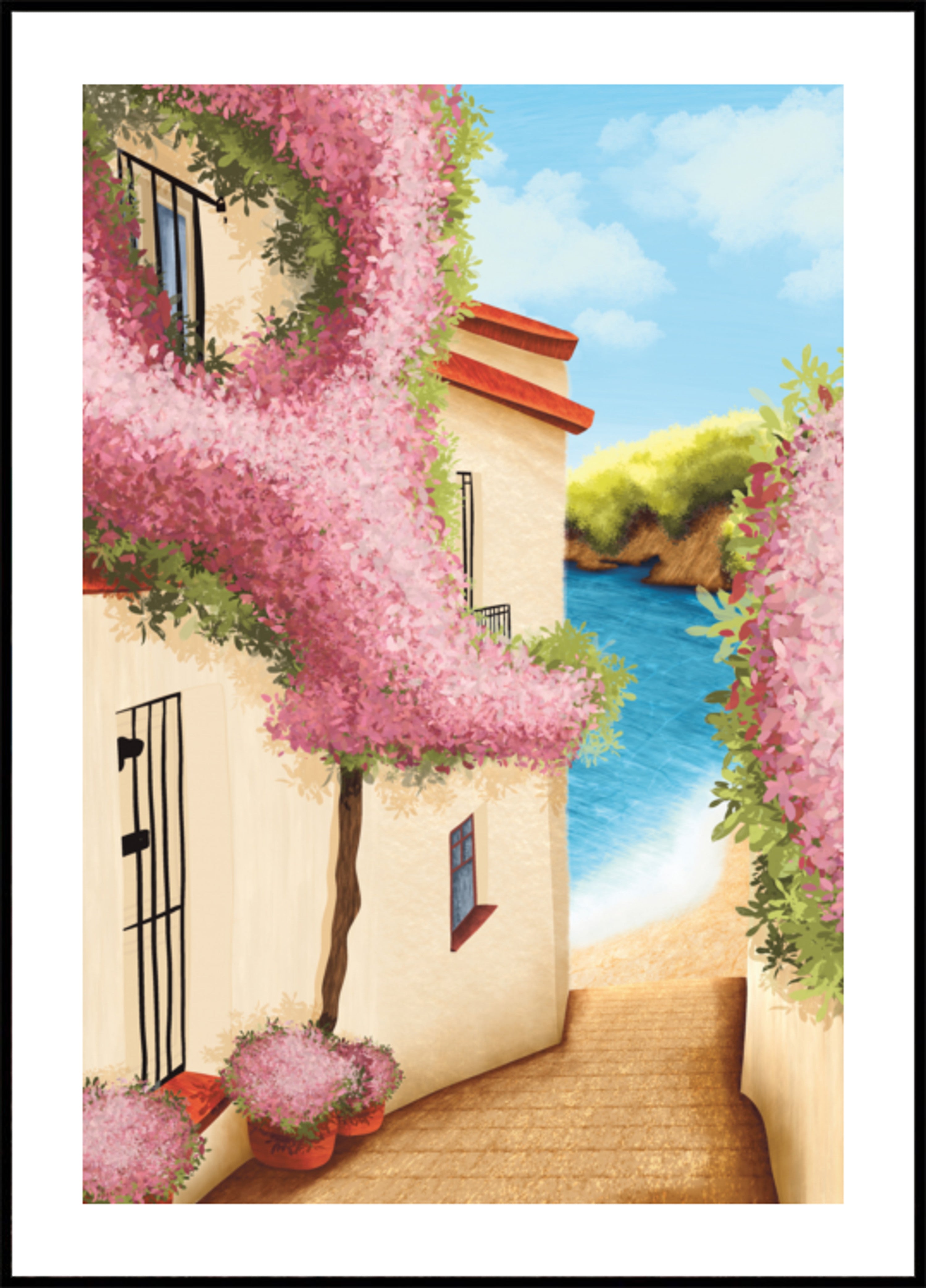 Sentier des fleurs méditerranéennes