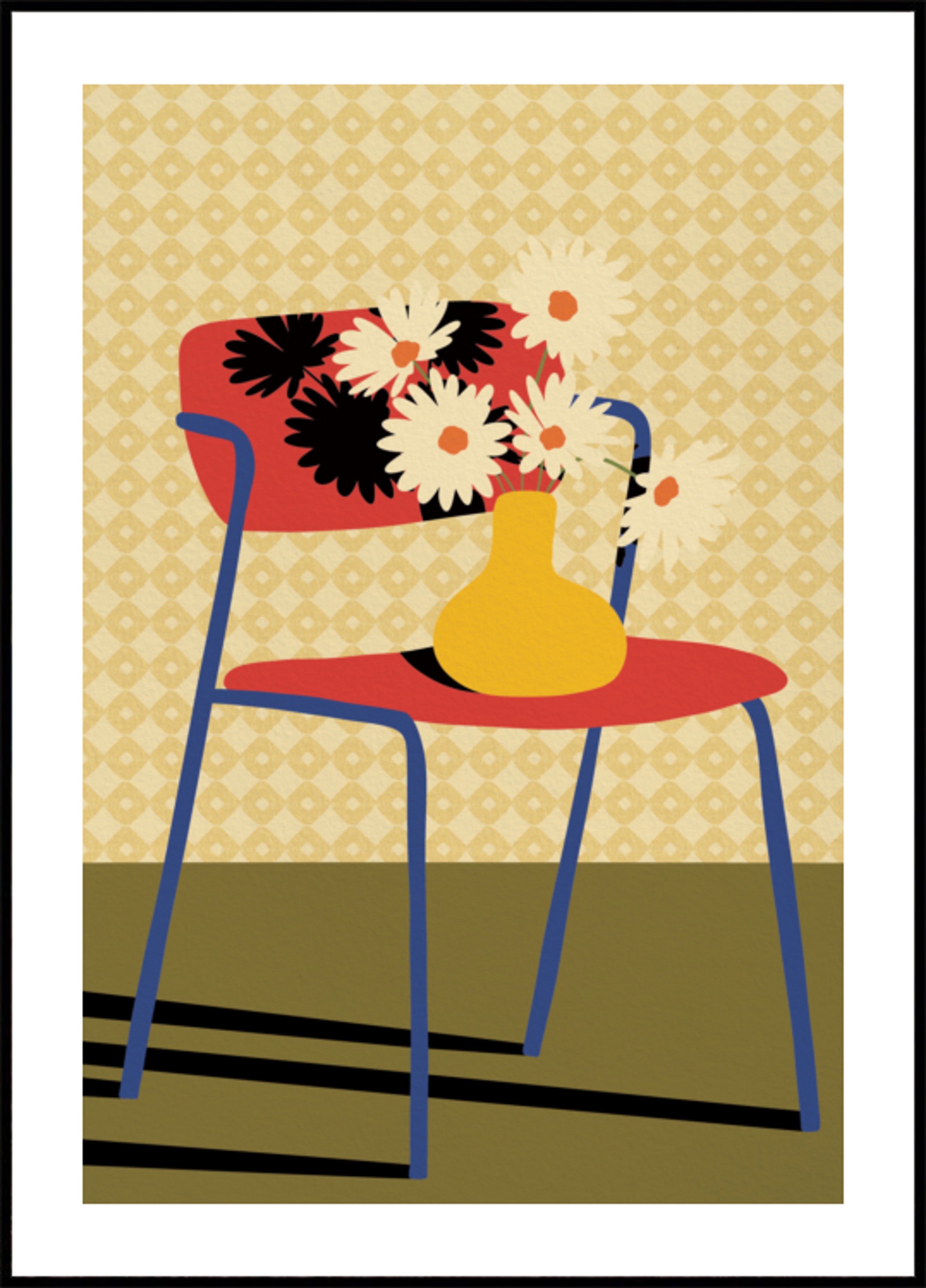 Nature Morte De Chaise Colorée
