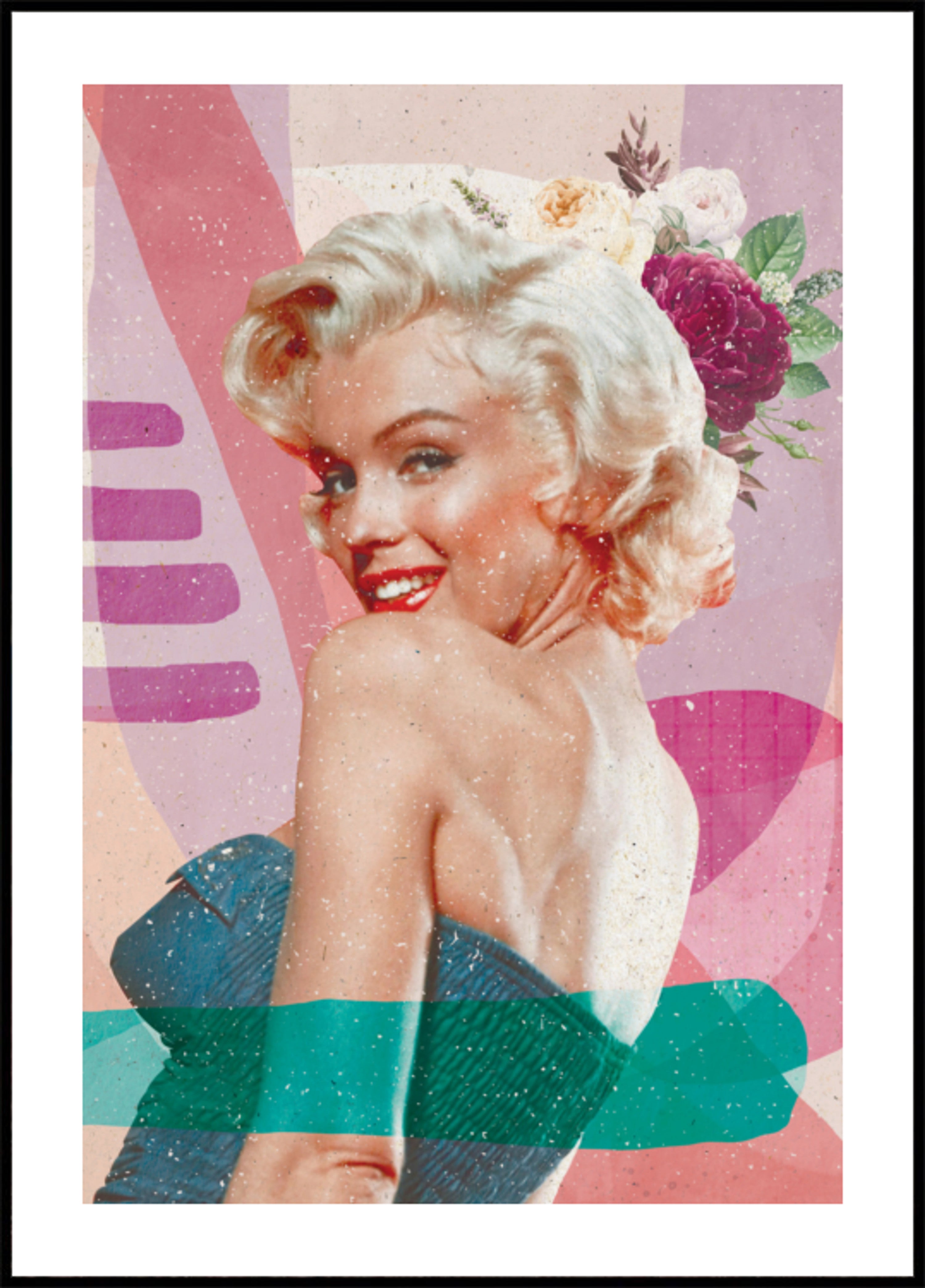 Fleurs glamour blondes