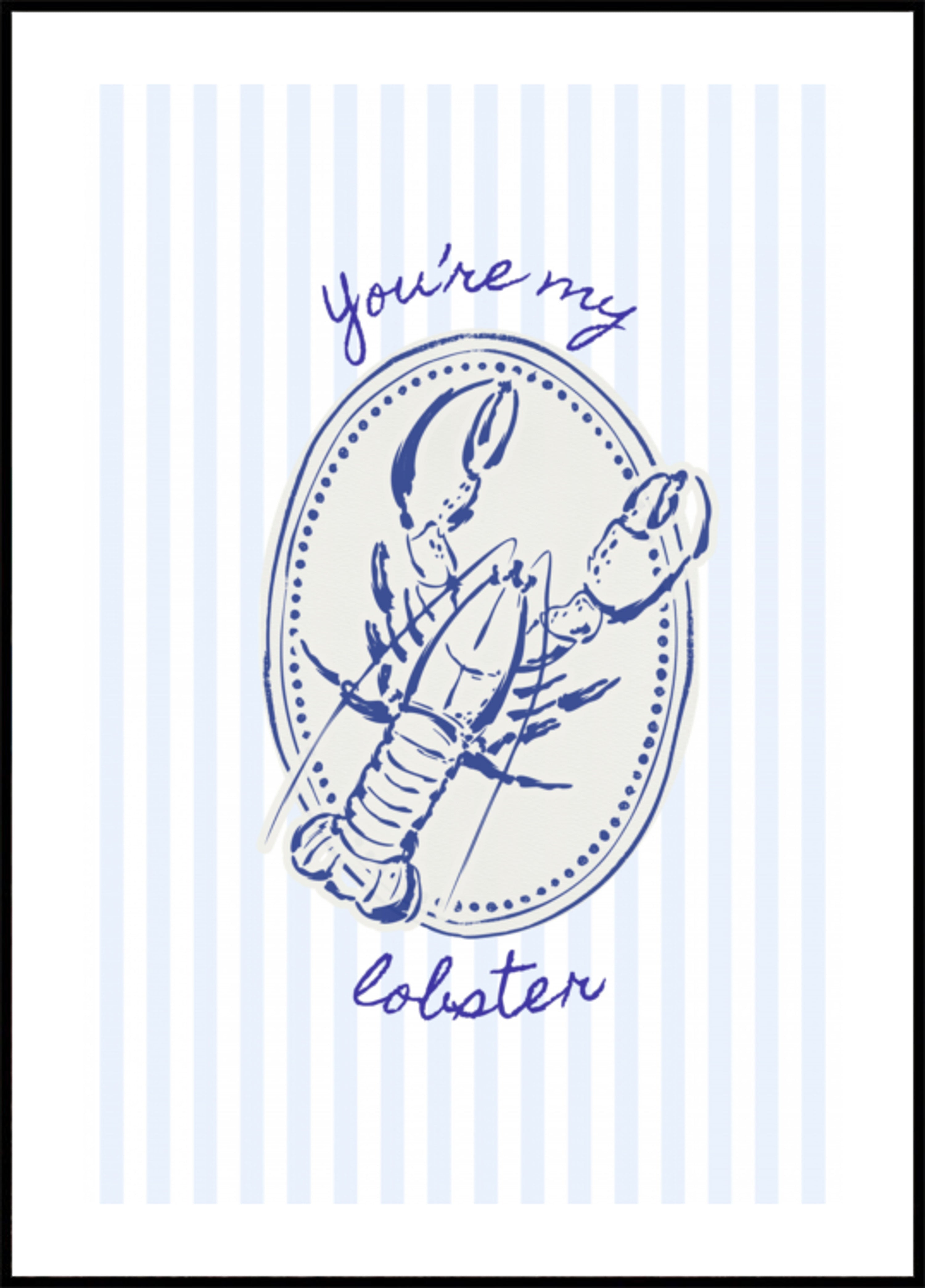 Tu es ma citation de homard