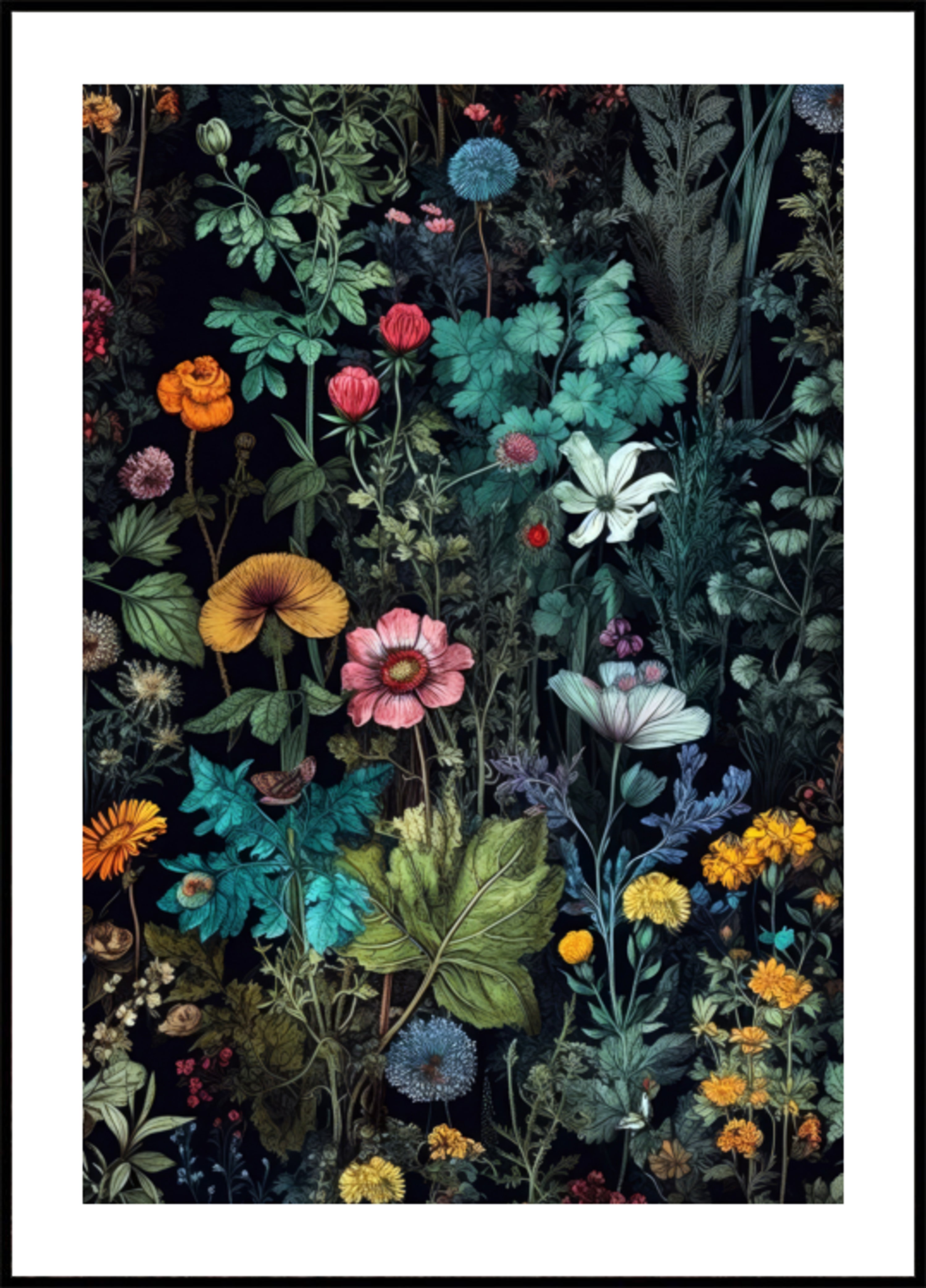 Jardin Floral Sombre