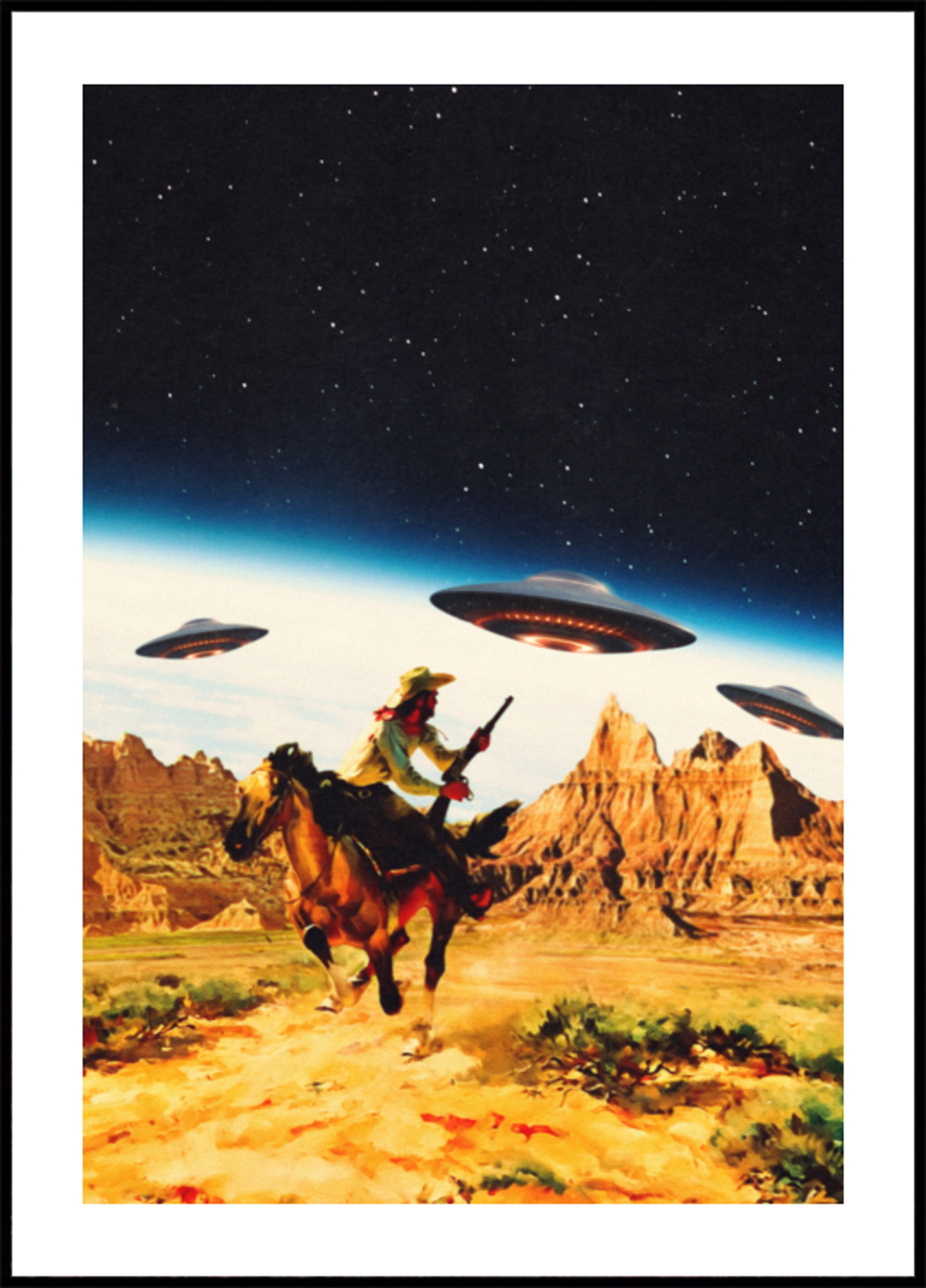Chasse à l'espace OVNI