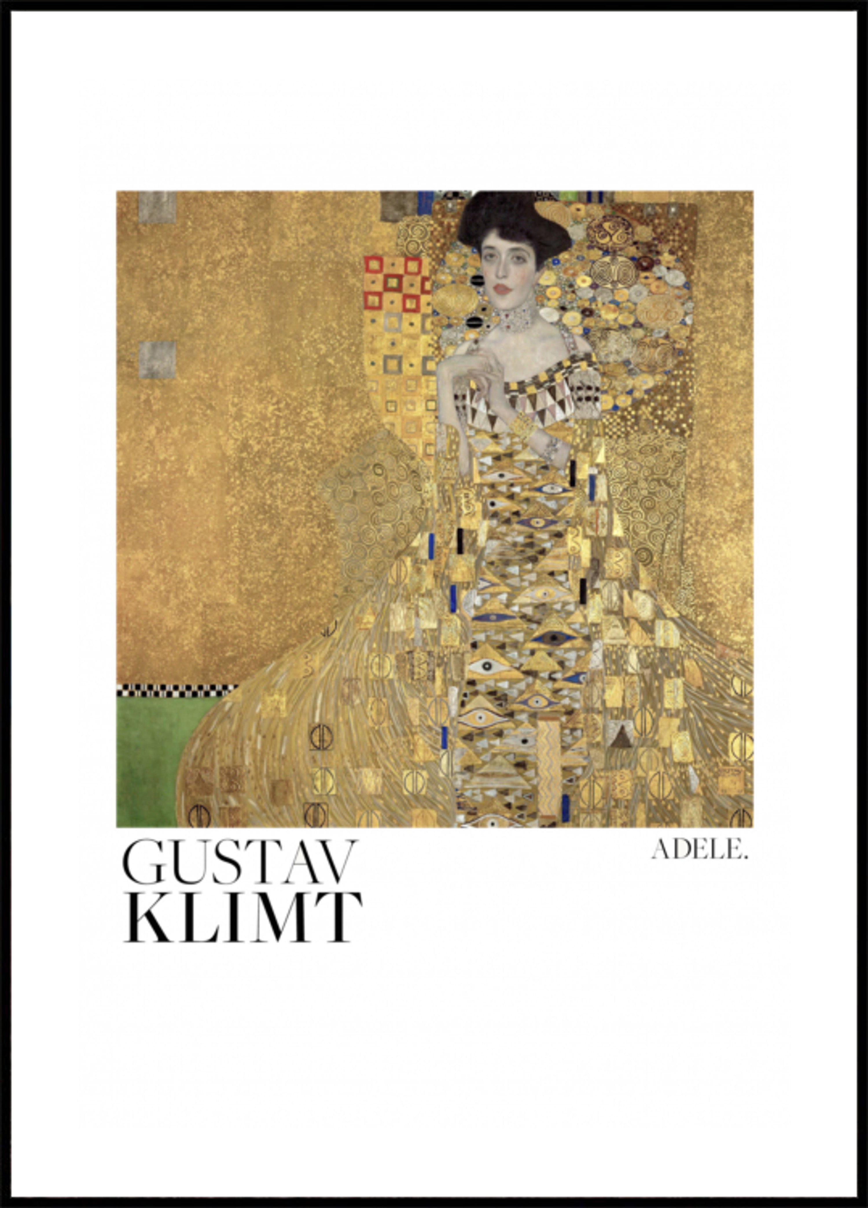 Portrait d'Adèle Bloch Bauer I (1907) Poster