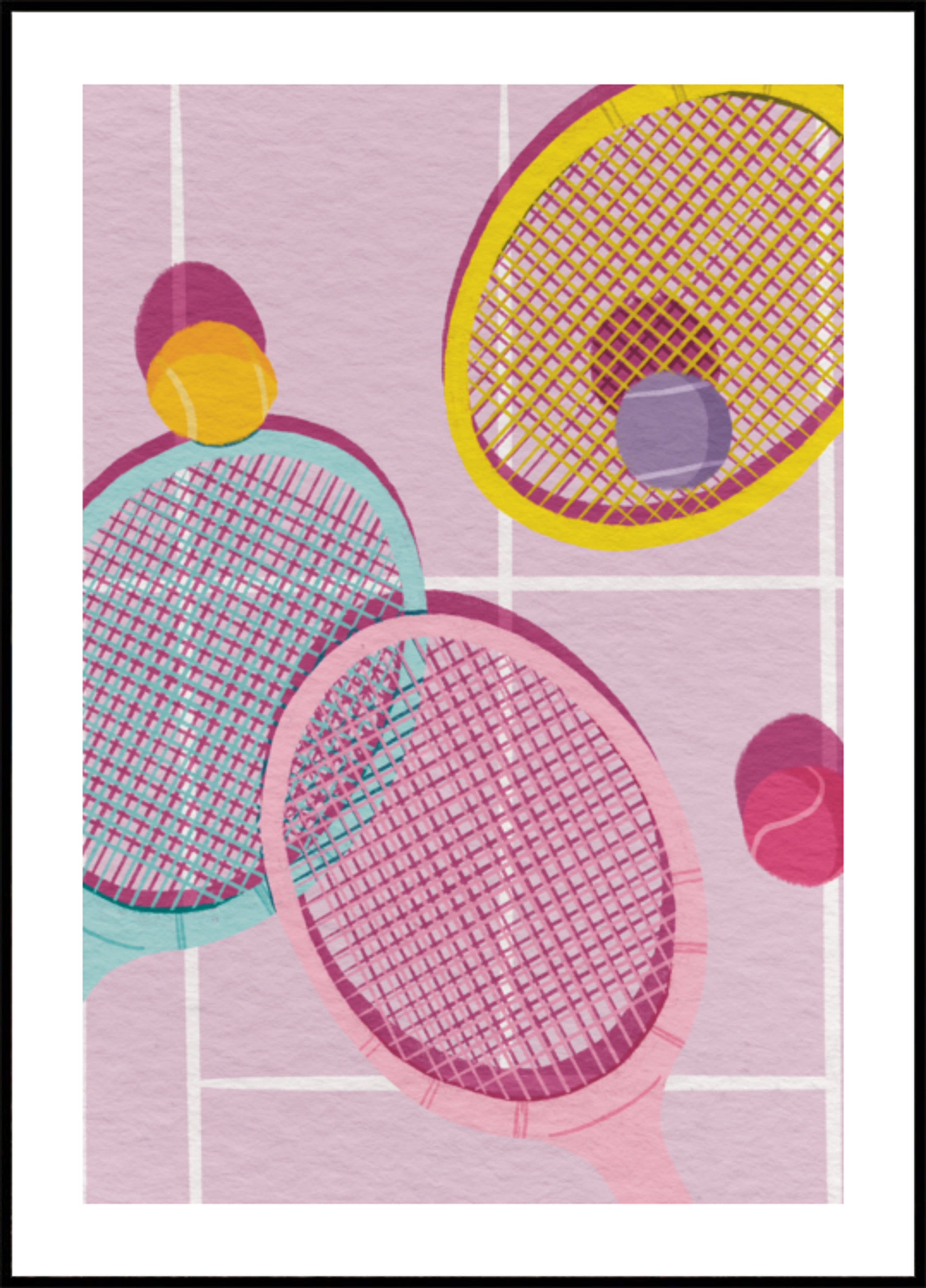 Raquettes de tennis ludiques