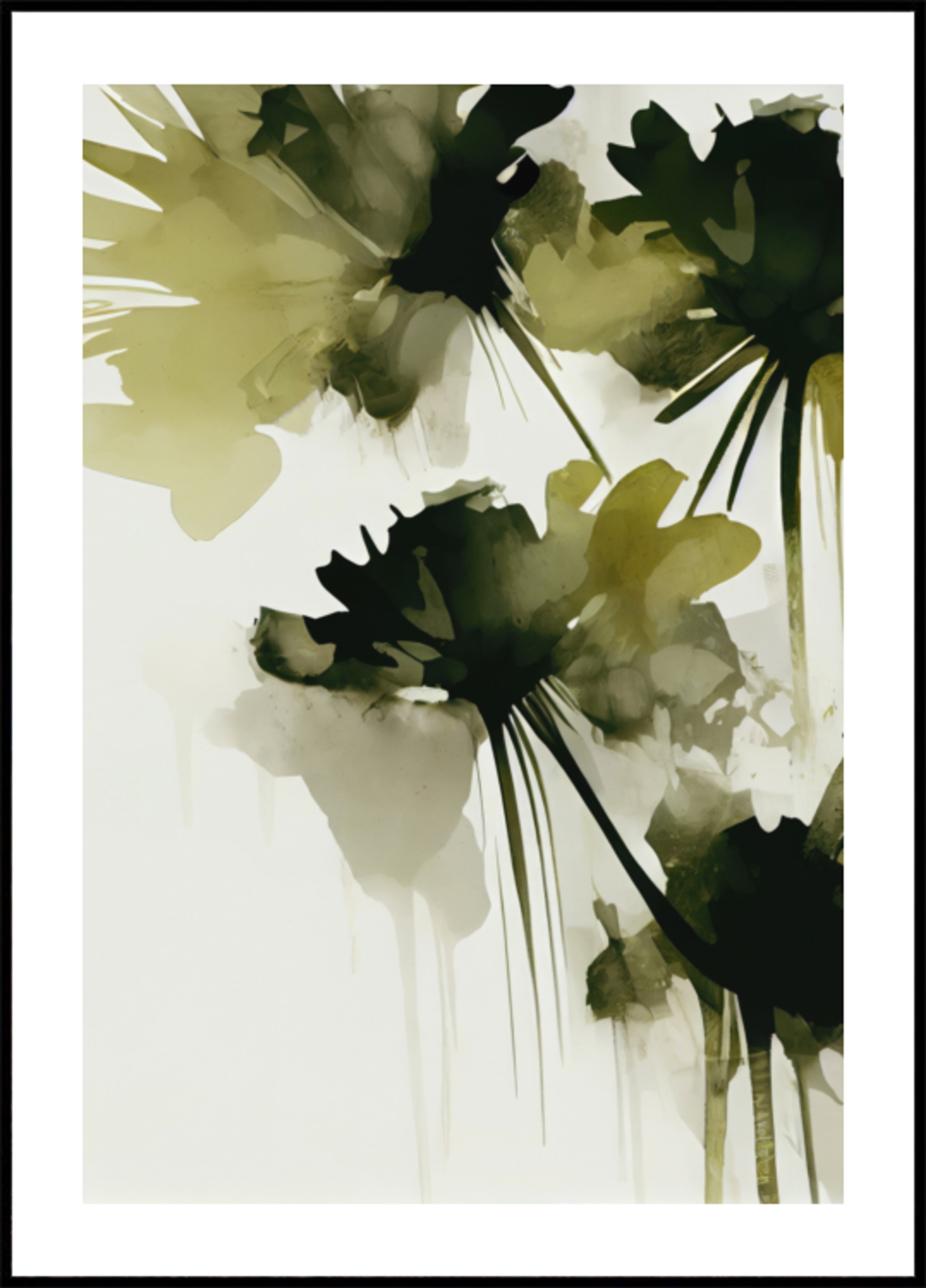 Danse des teintes florales