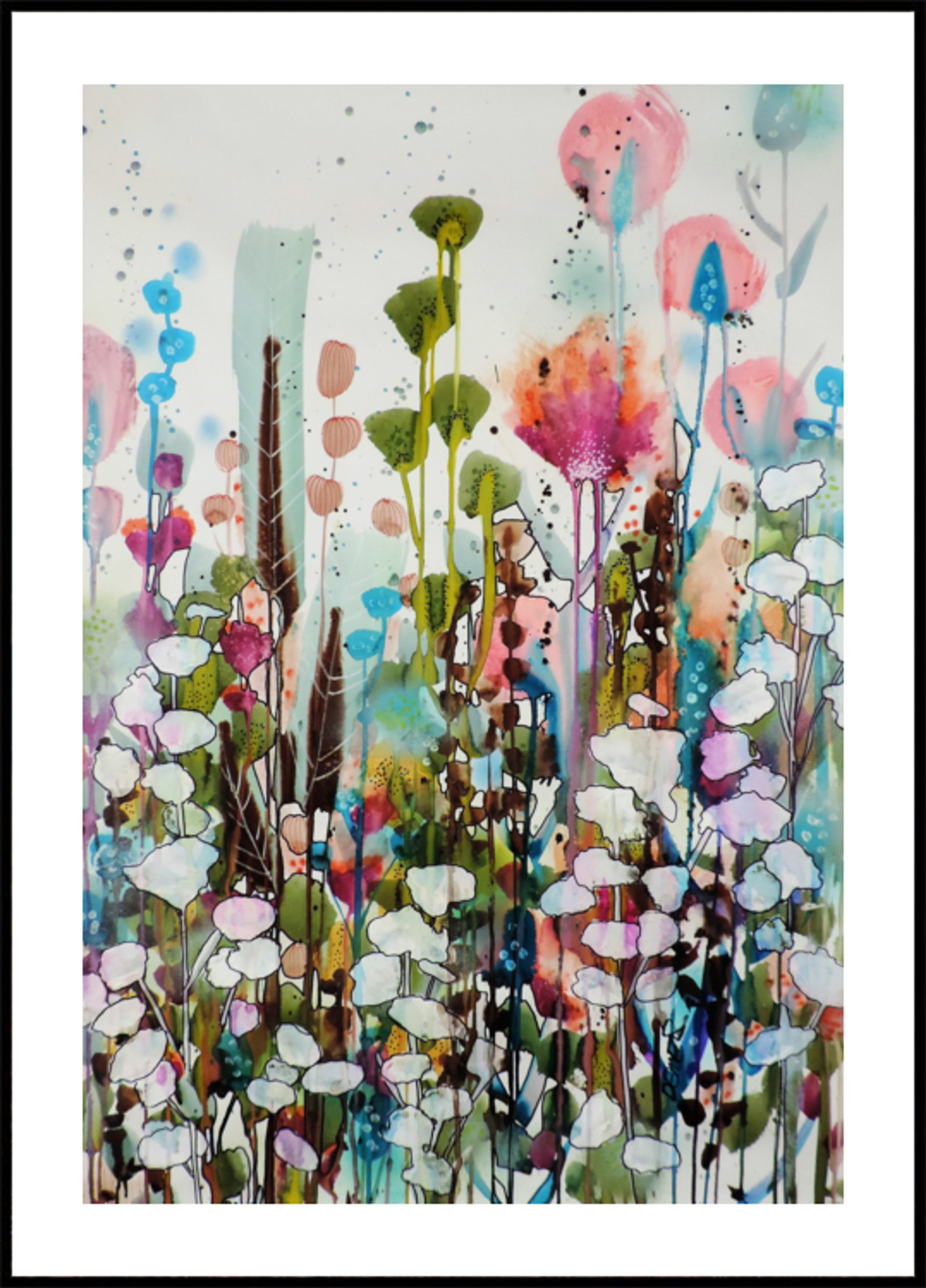 Rêve floral vibrant