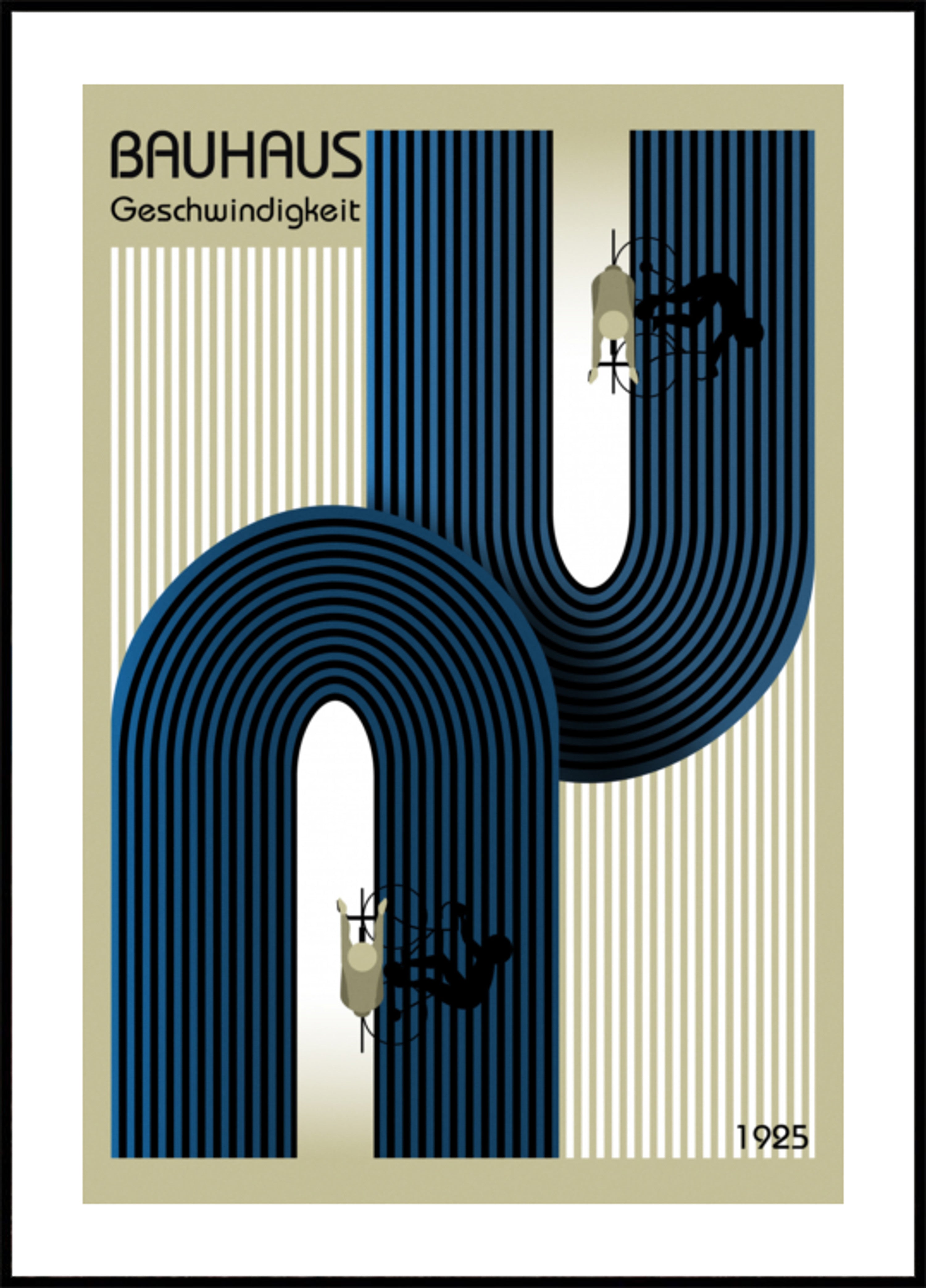 Cyclistes de vitesse du Bauhaus