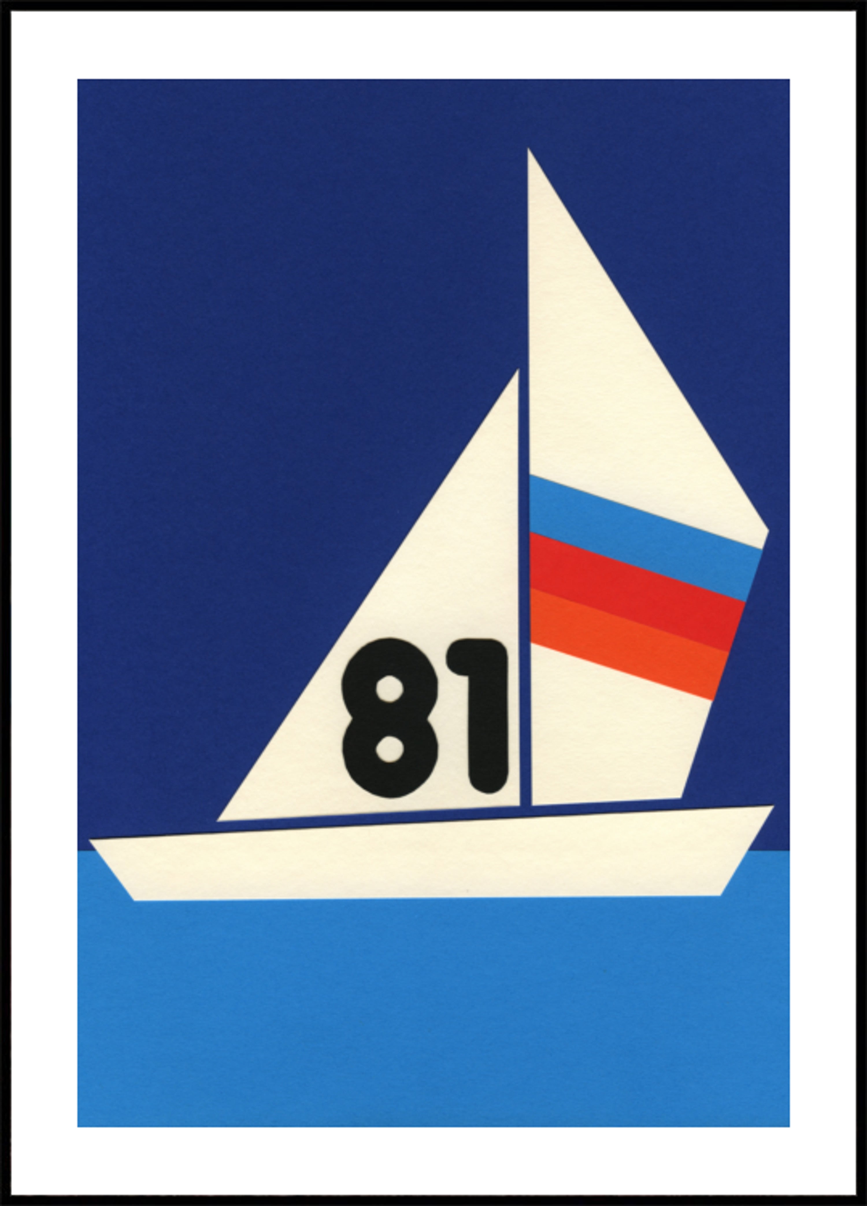 Voile en eaux bleues 81