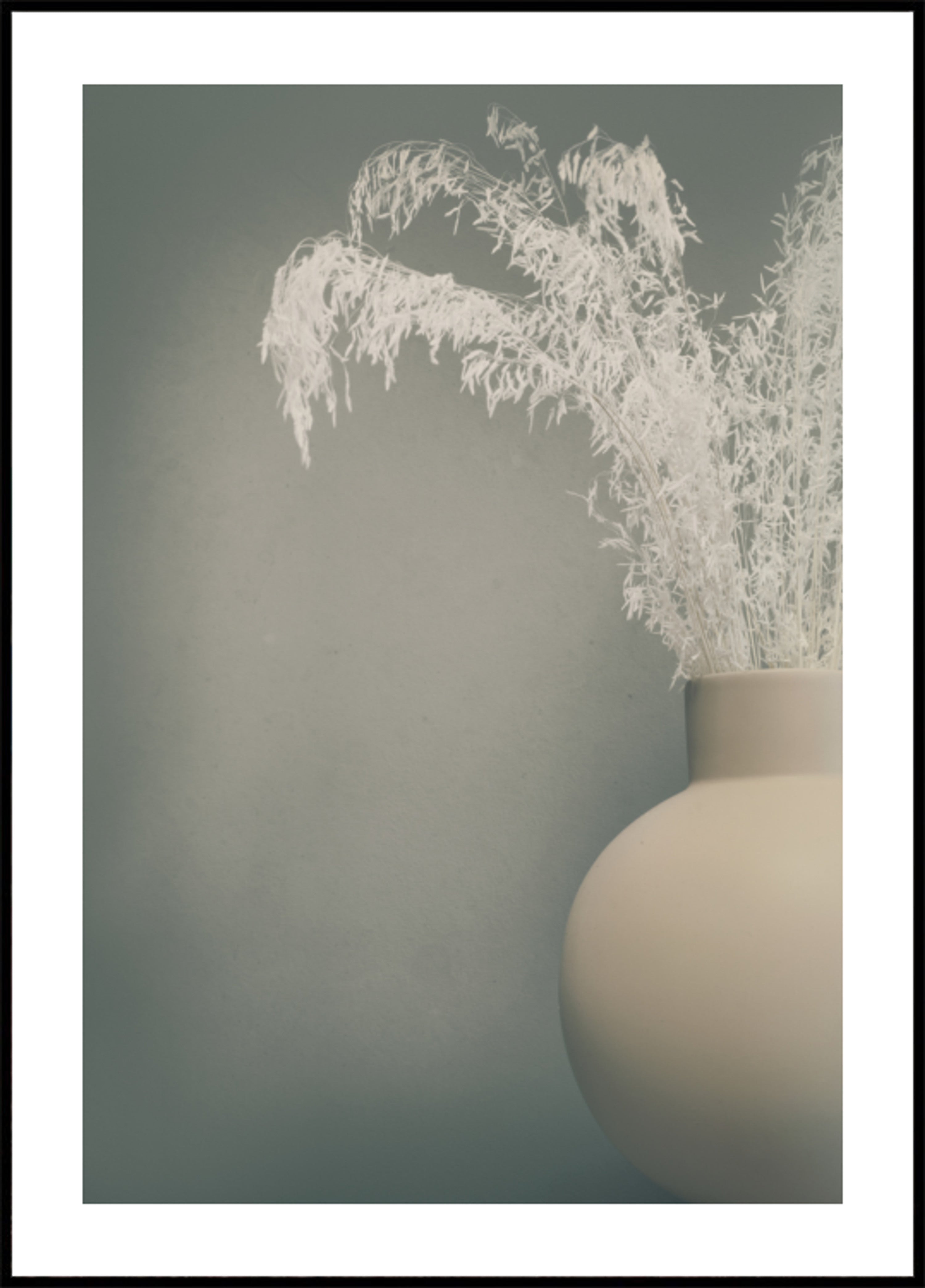 Vase botanique séché serein