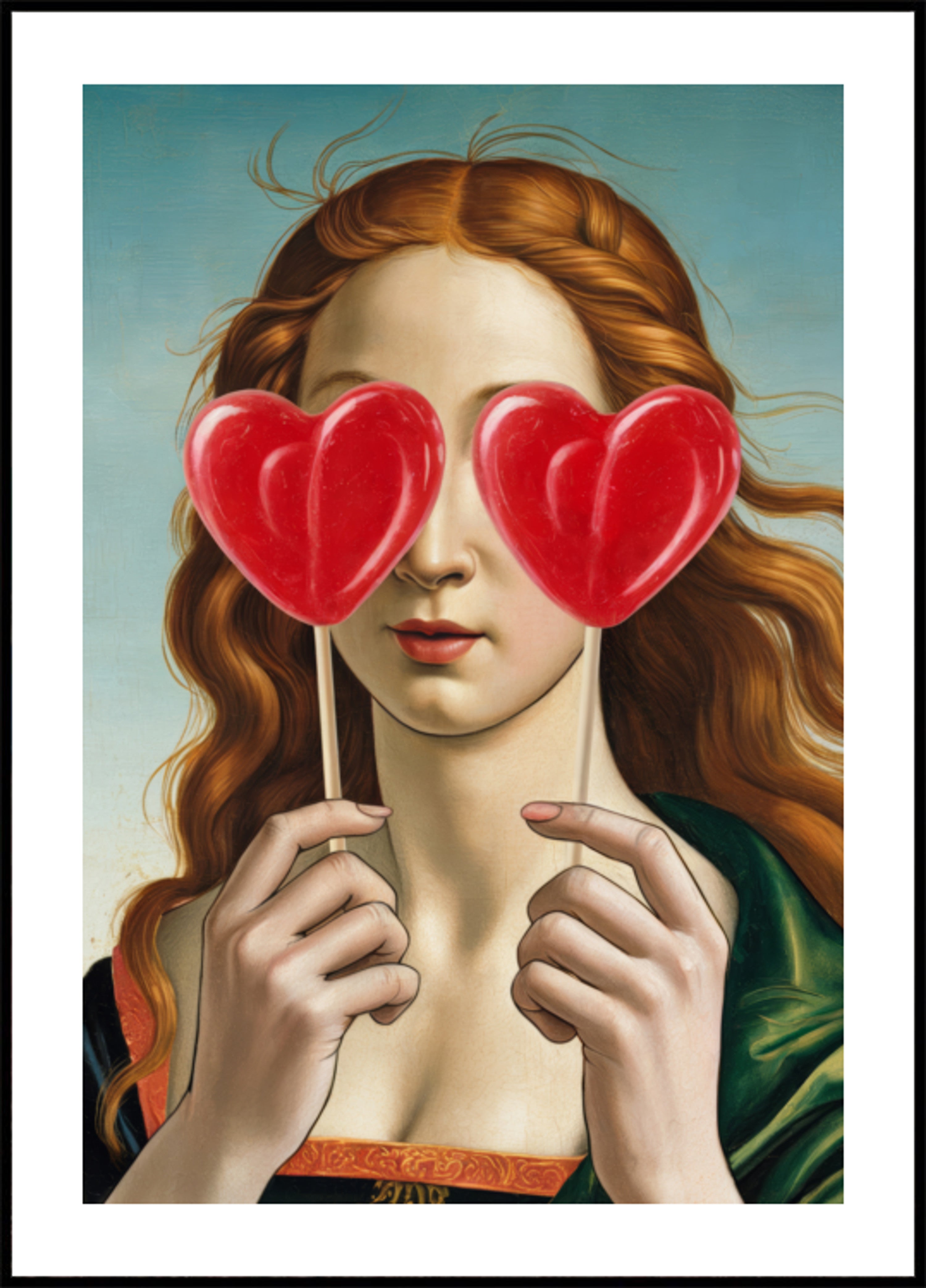 Portrait de coeur doux