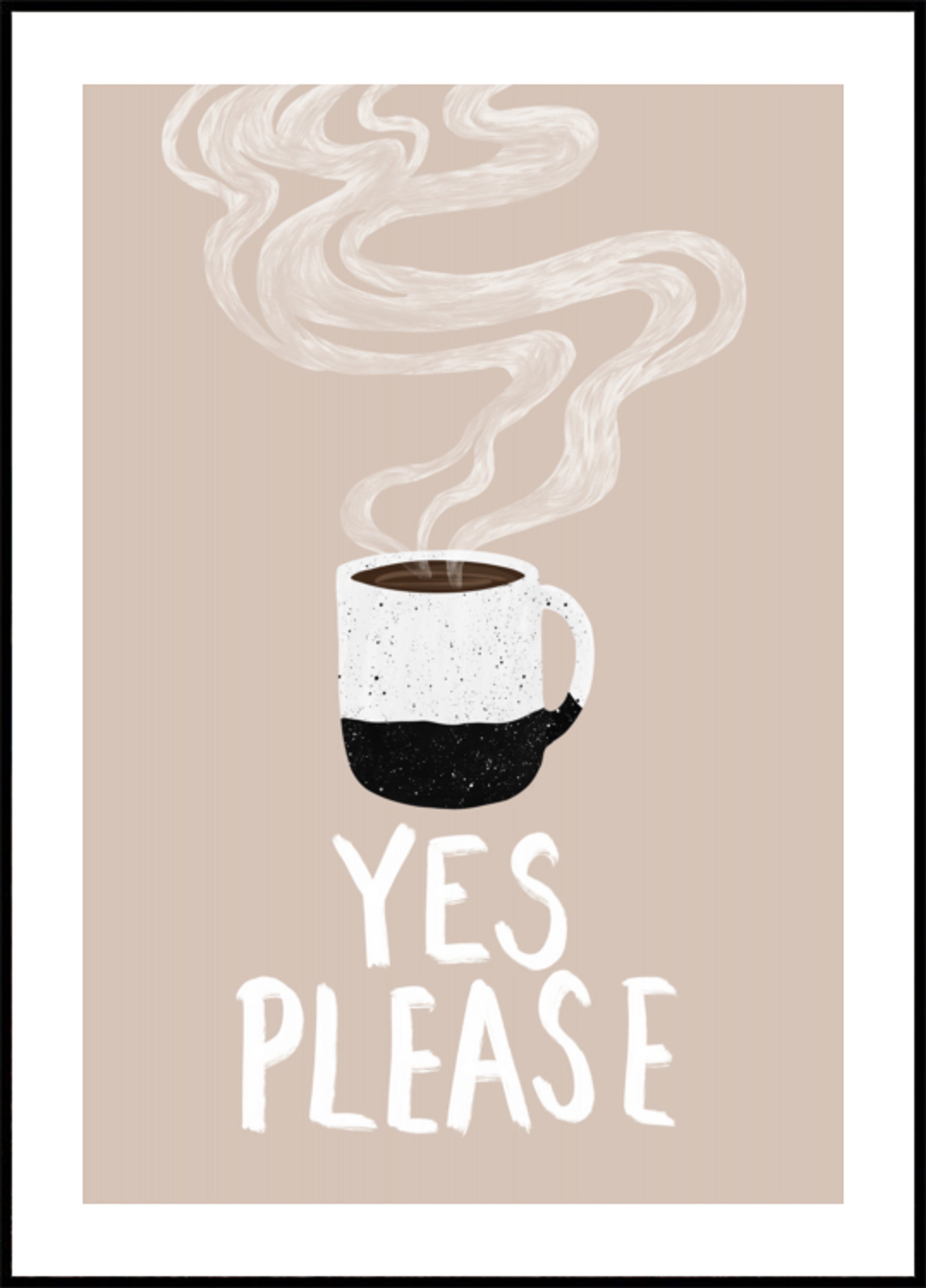 Café chaud Oui, s'il vous plaît