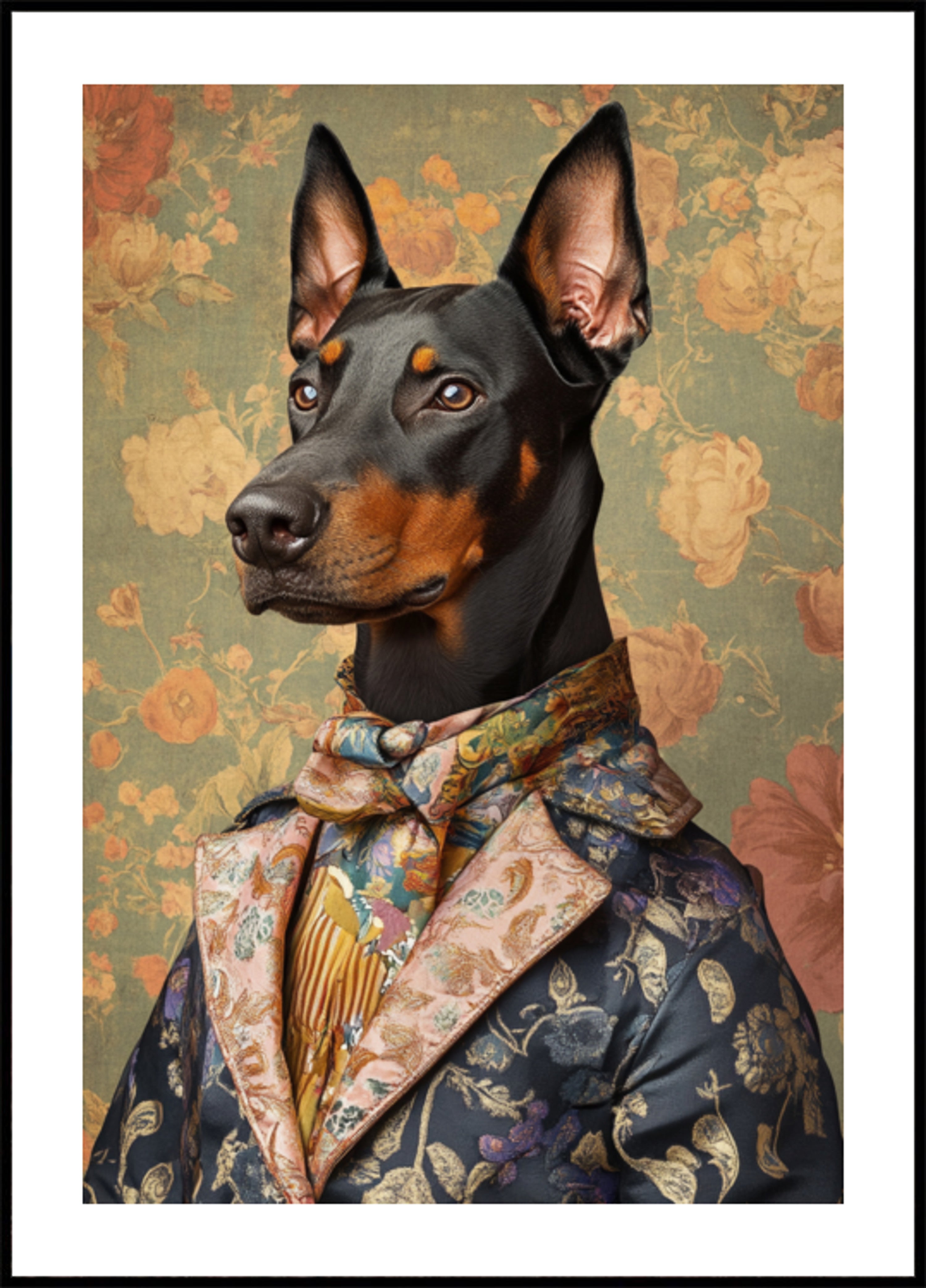 Pimpant Doberman Gentleman