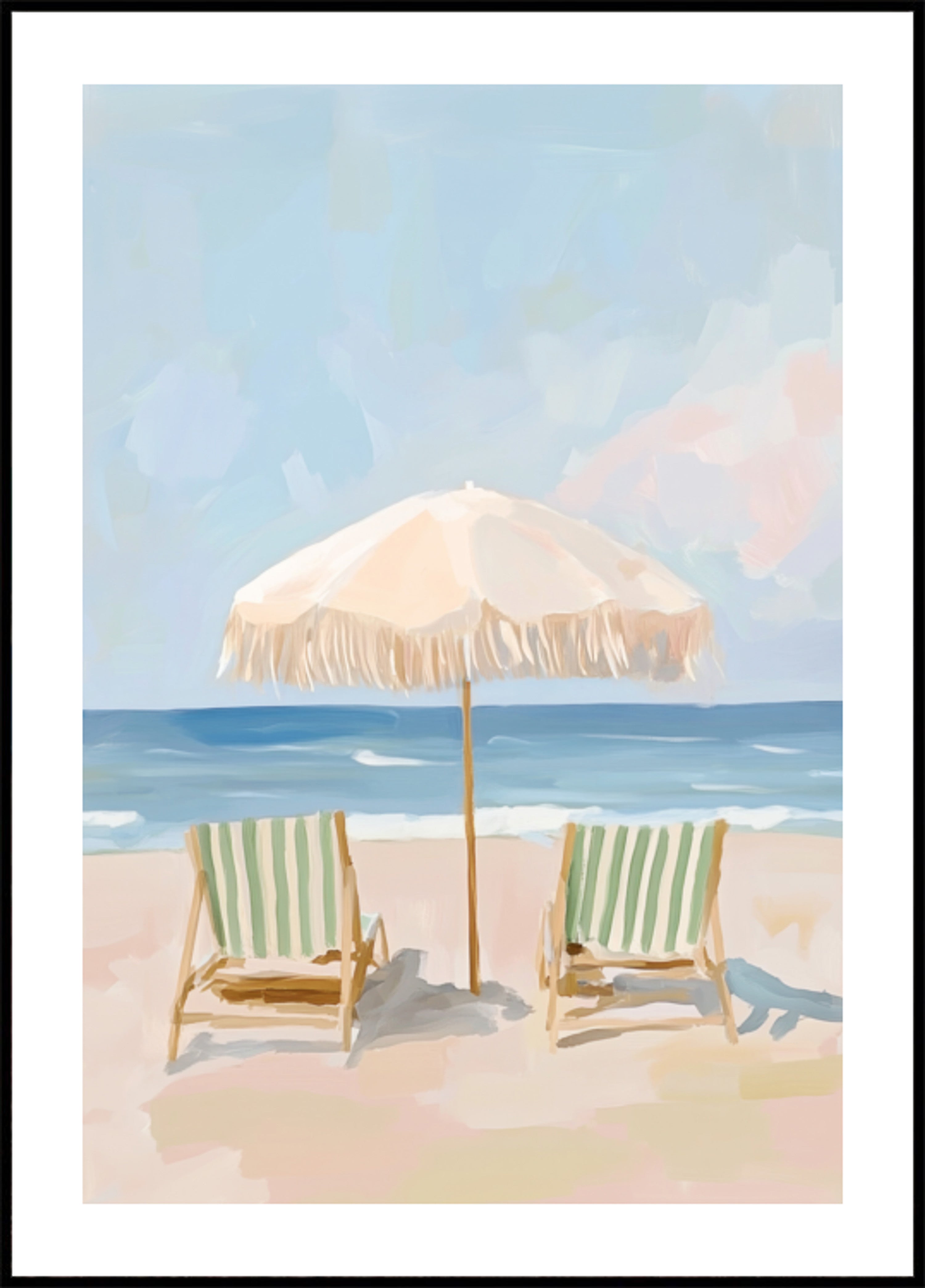 Journée sereine à la plage