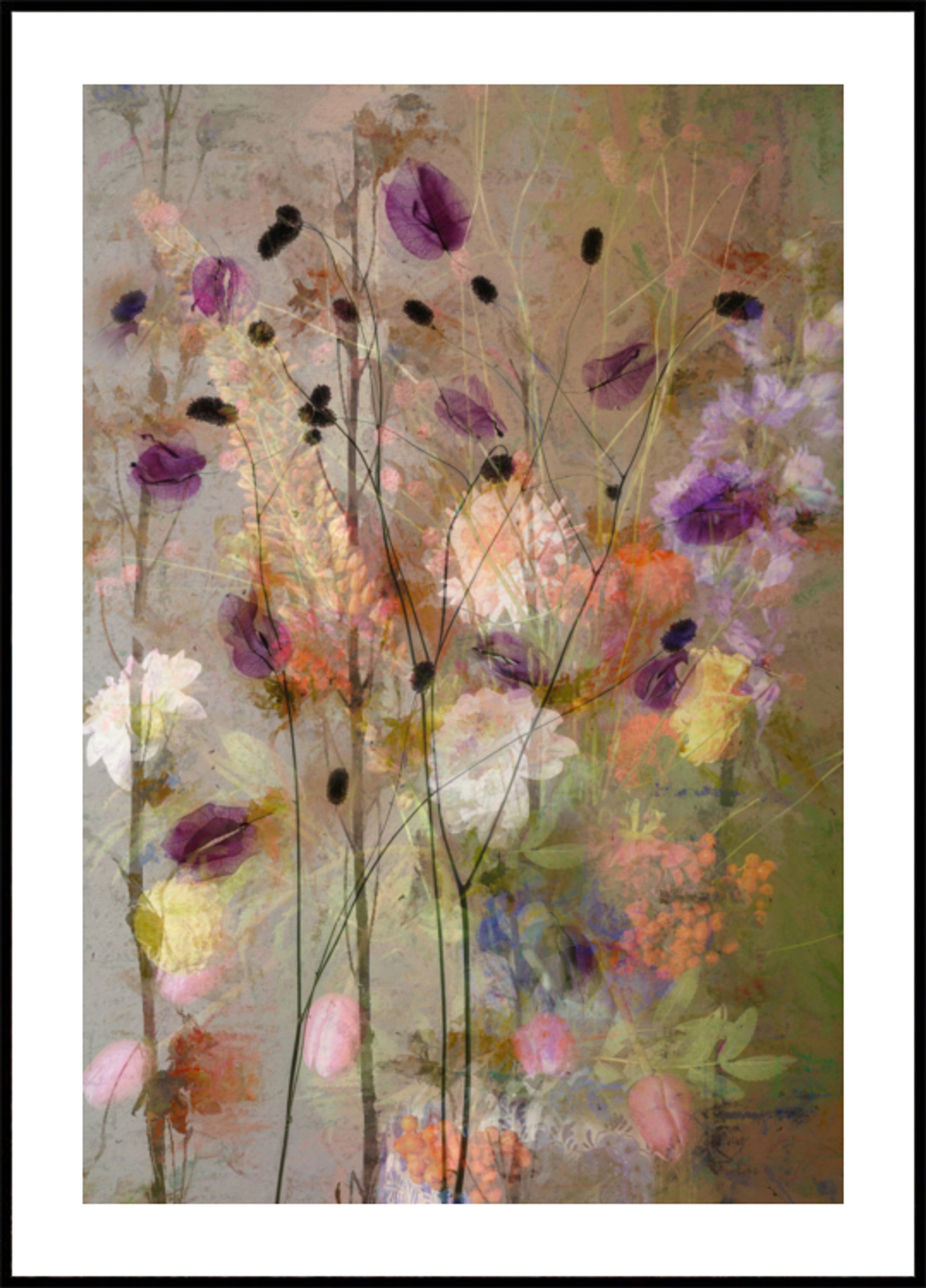 Jardin floral de rêve