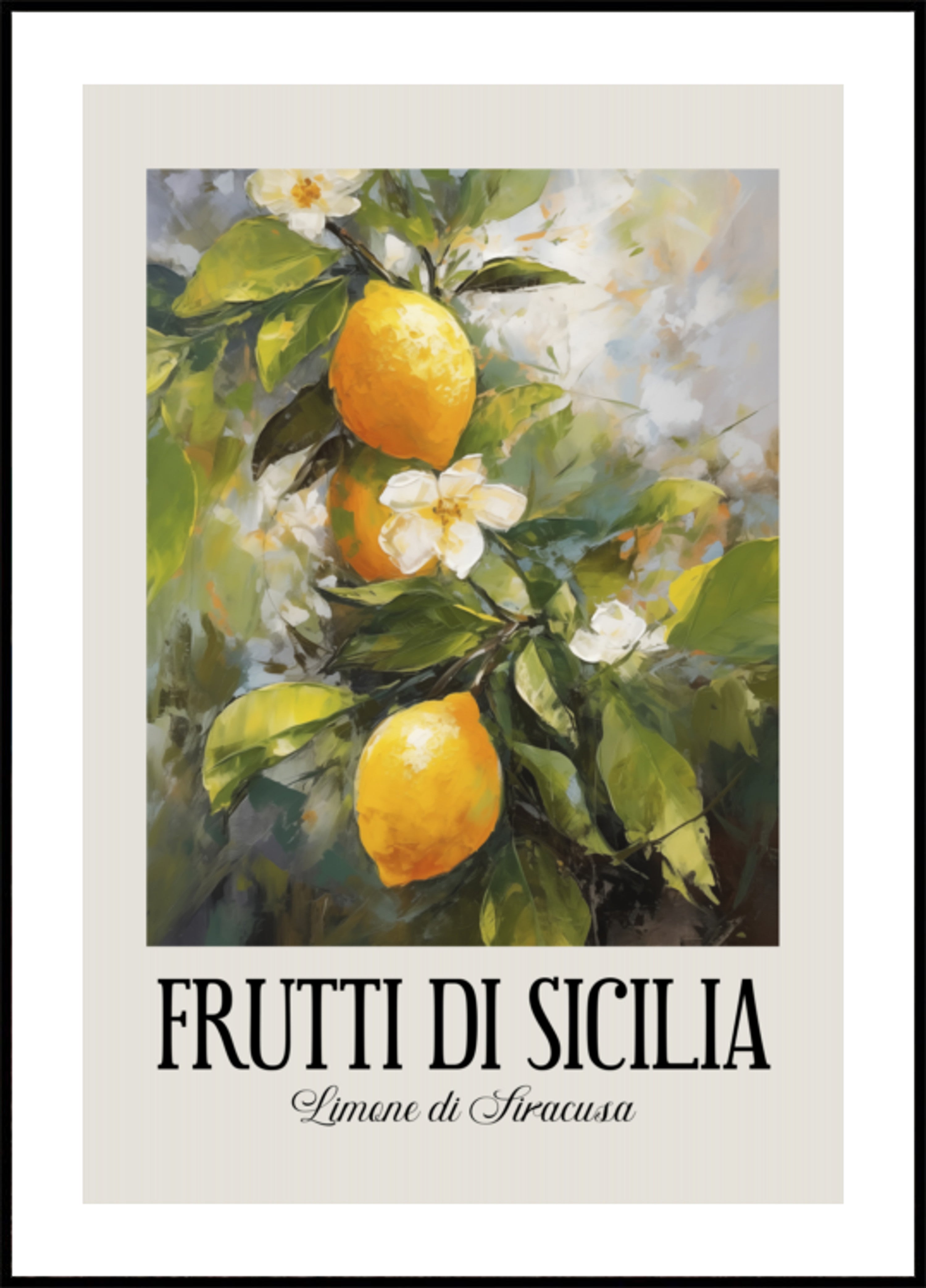 Citrons siciliens vibrants