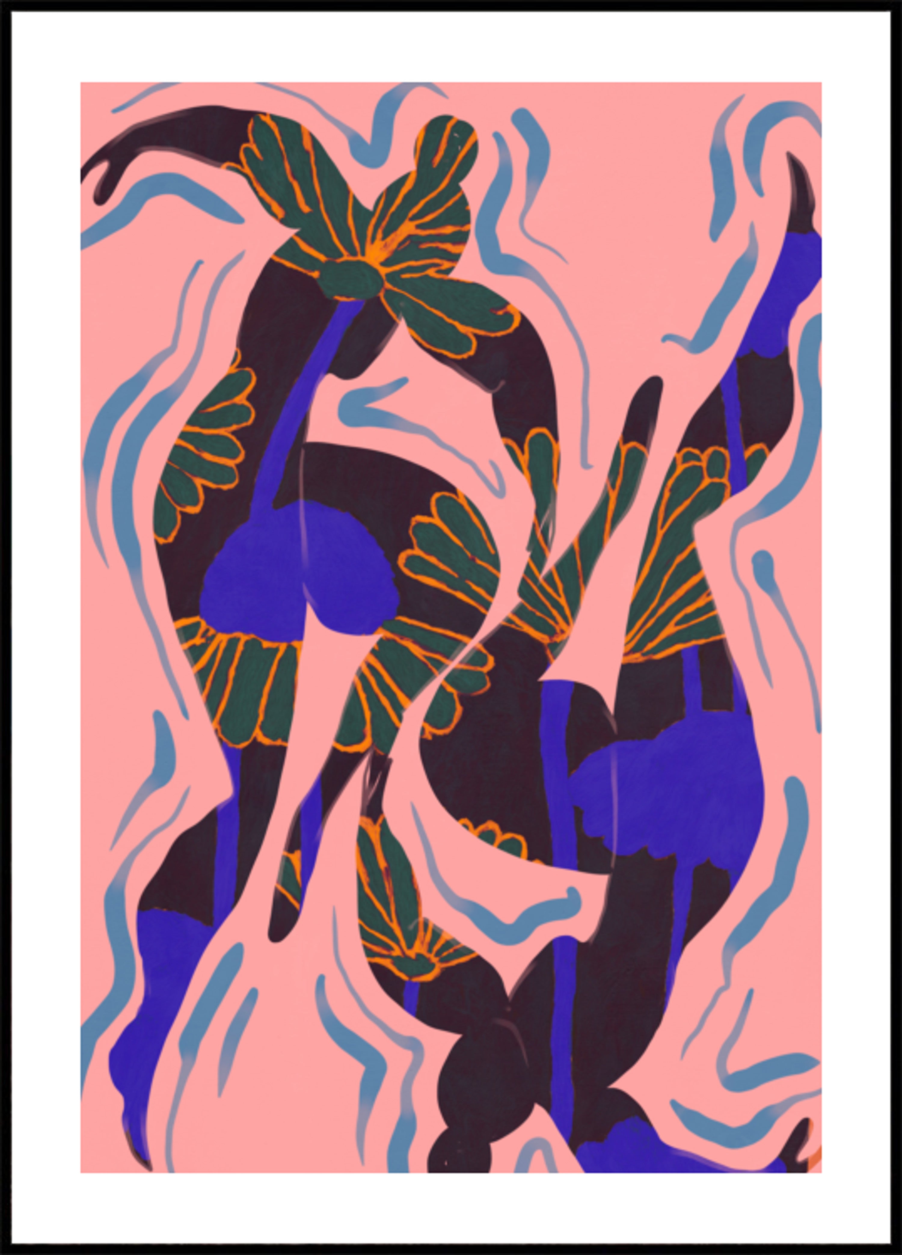 Danse fluide et vibrante