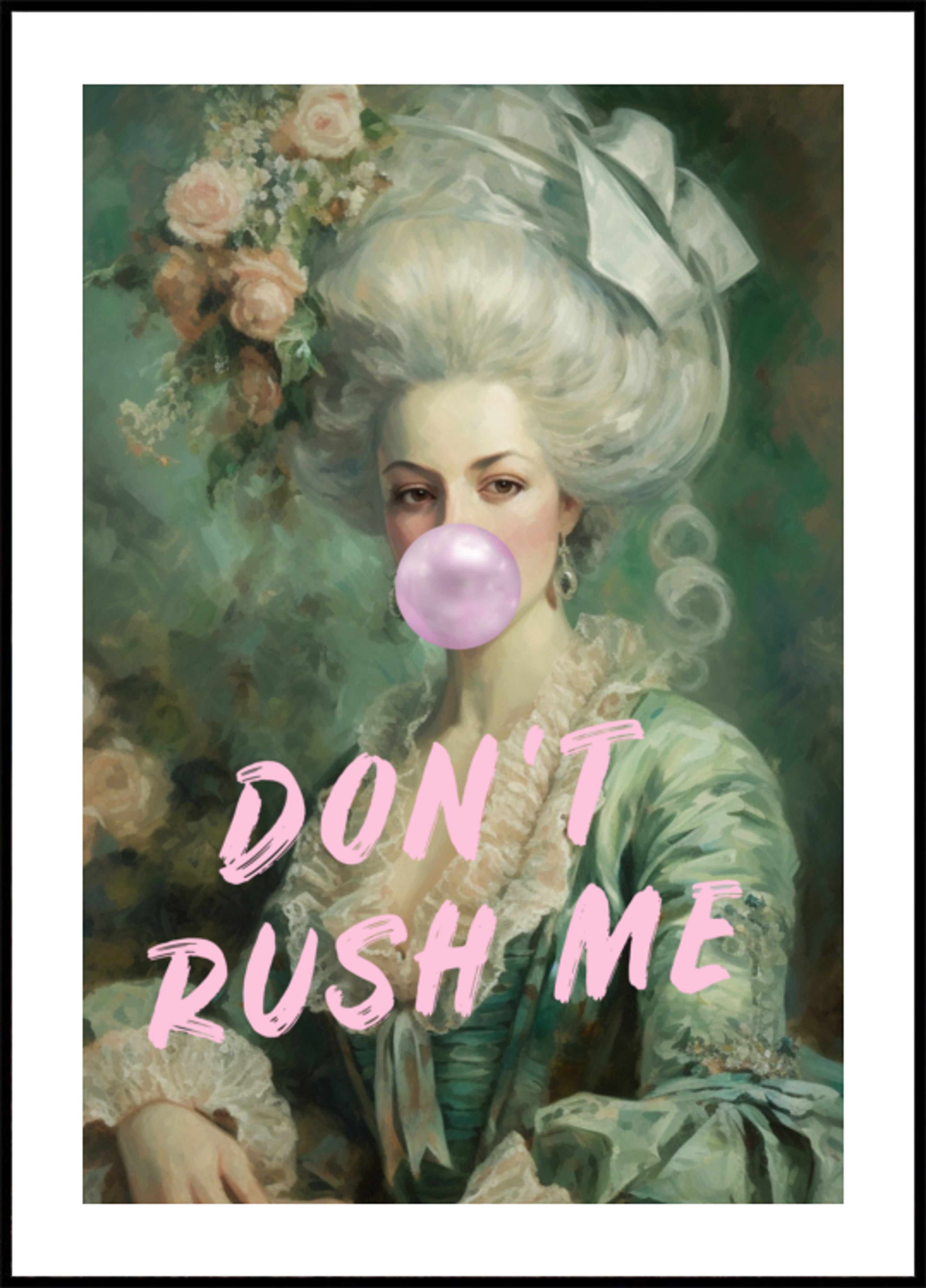 Dame impertinente de Bubblegum rococo