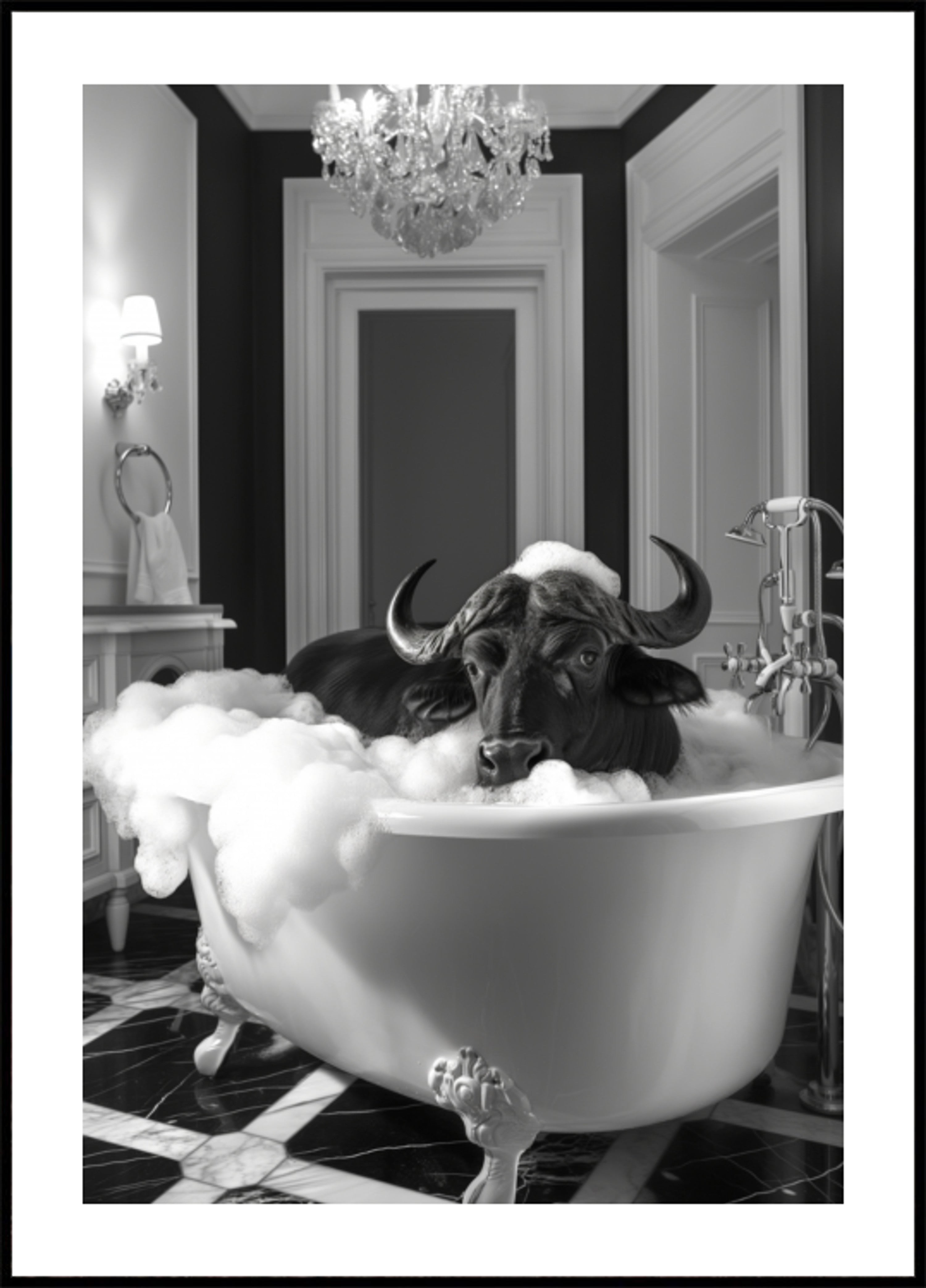 Bain moussant au buffle