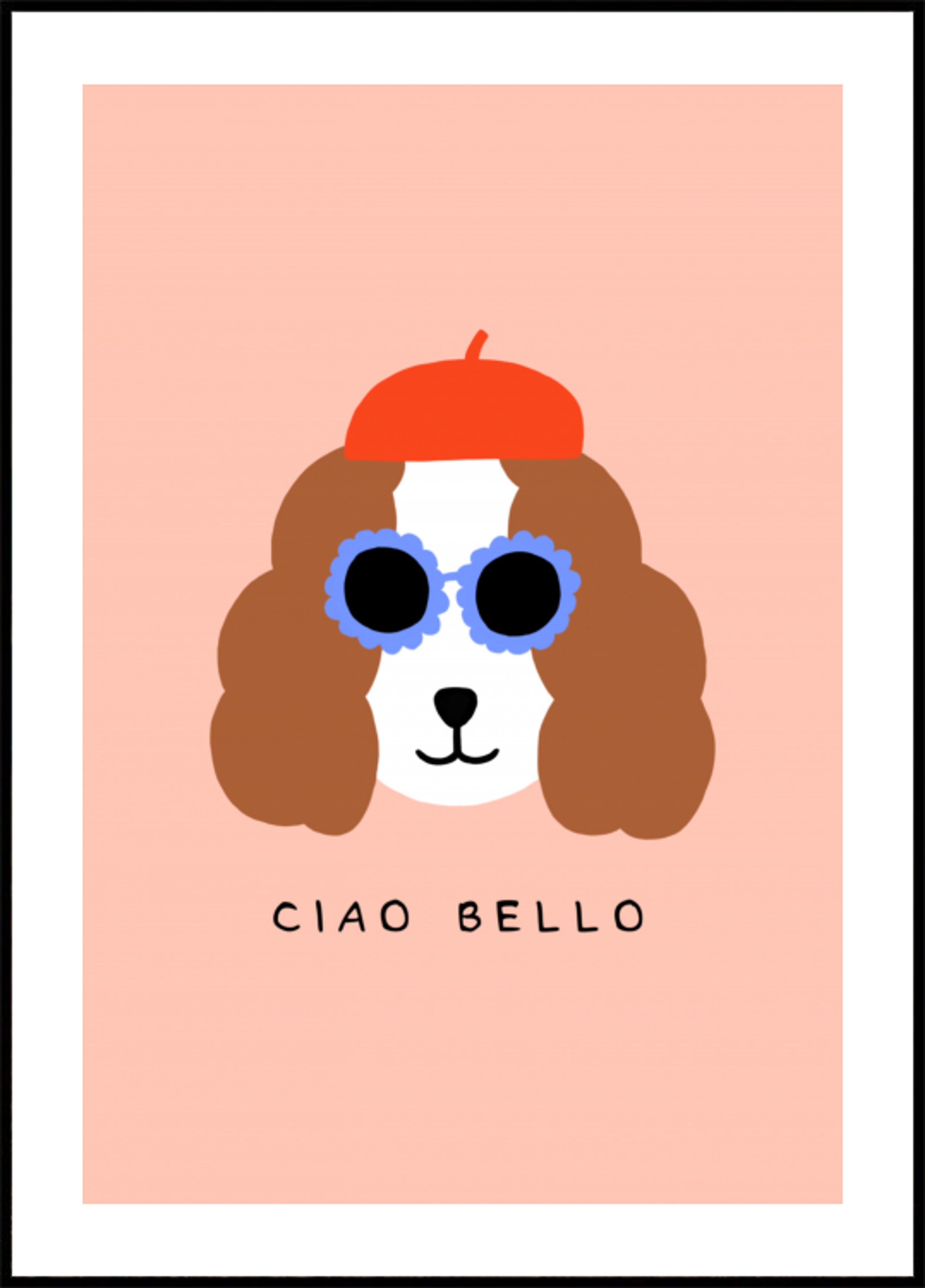 Nuances de béret pour chien élégantes