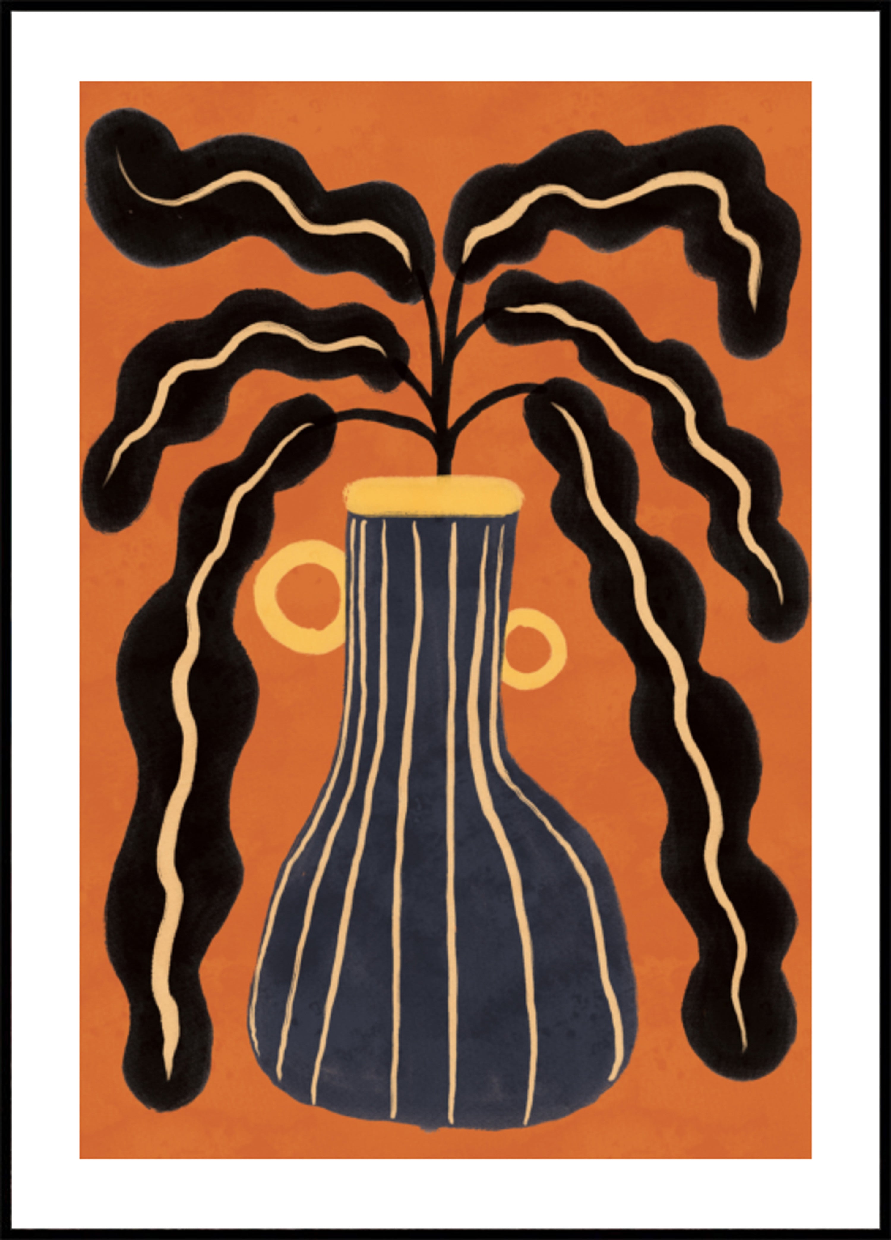 Vase botanique moderne