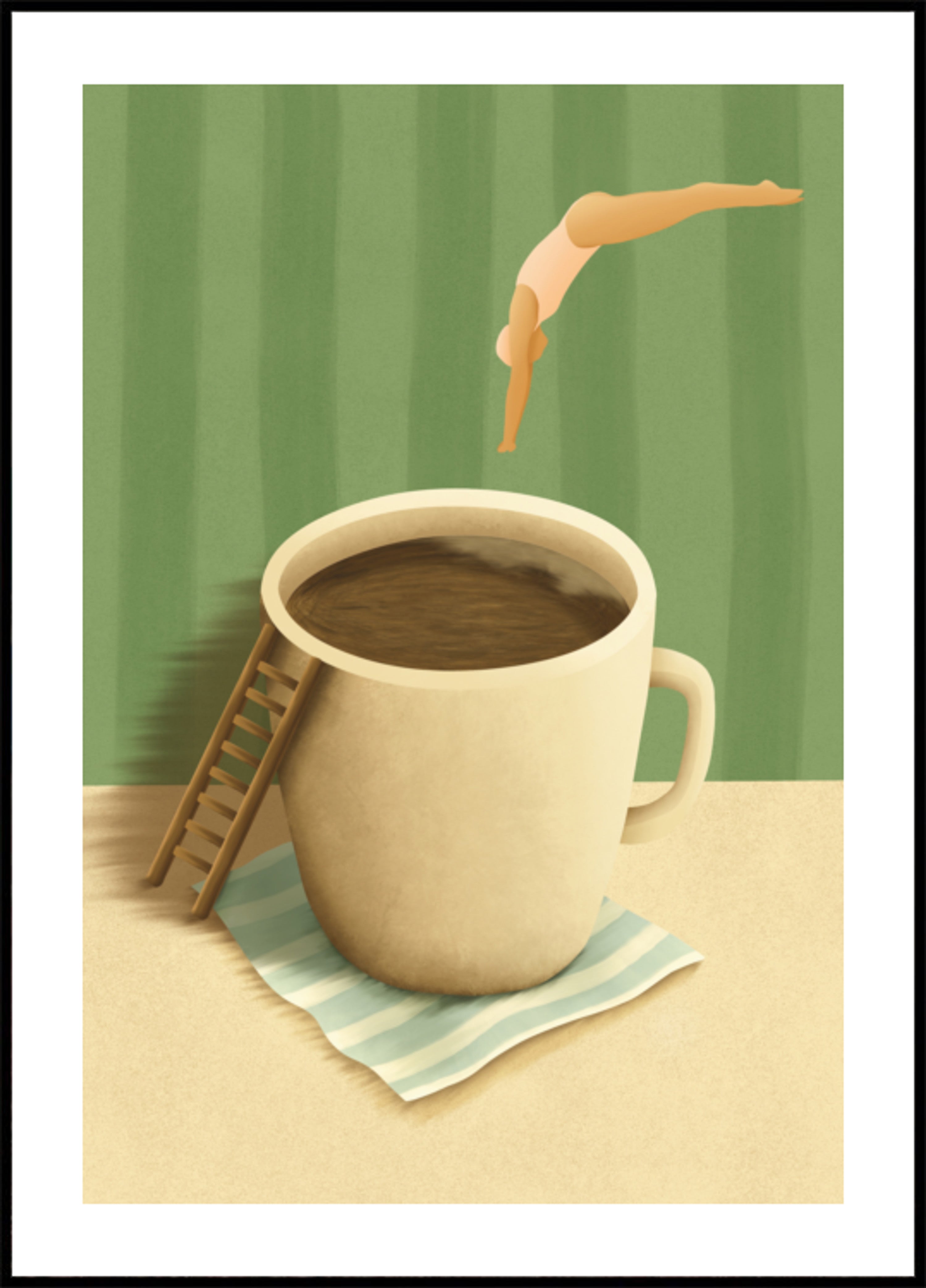 Plongée café du matin