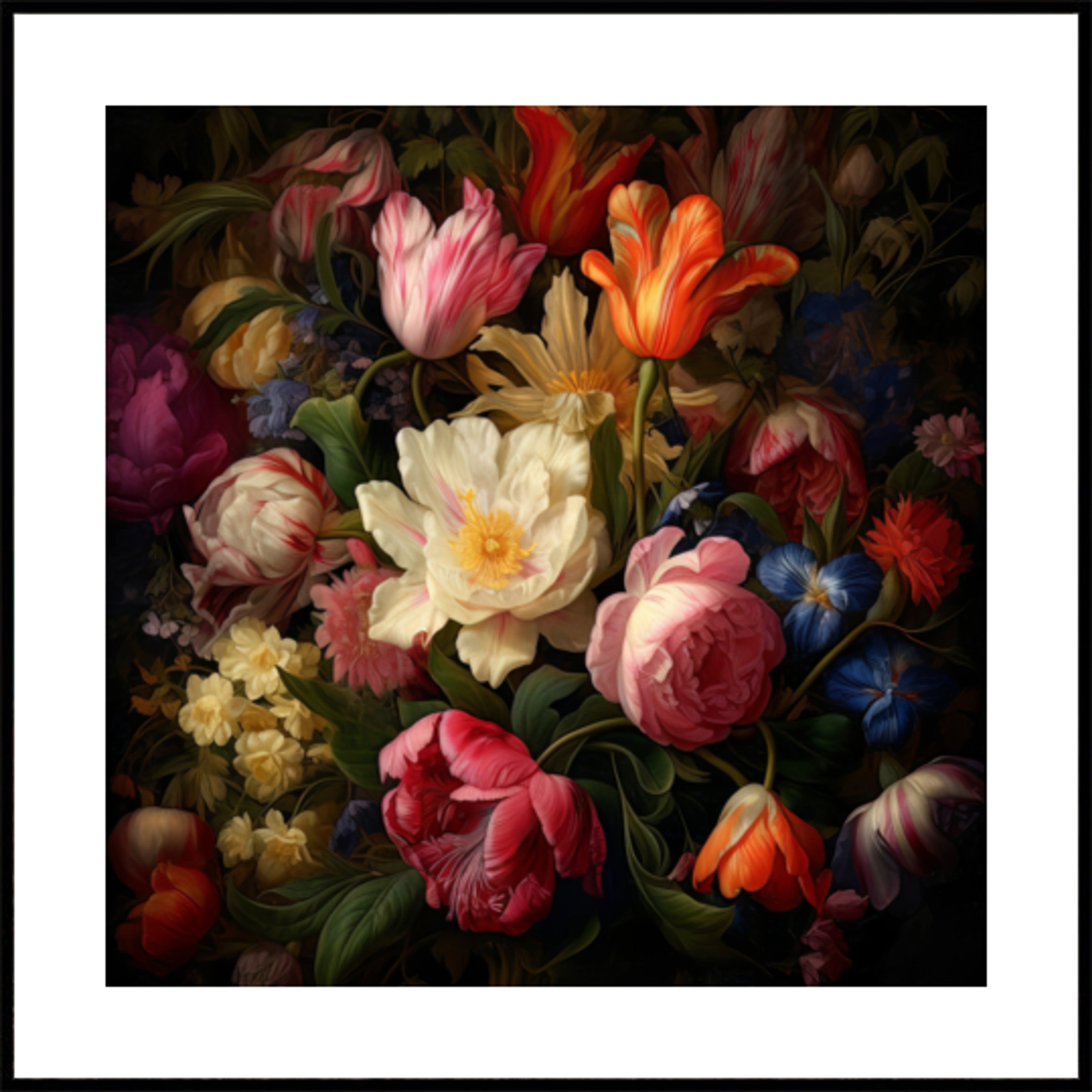Bouquet floral vibrant