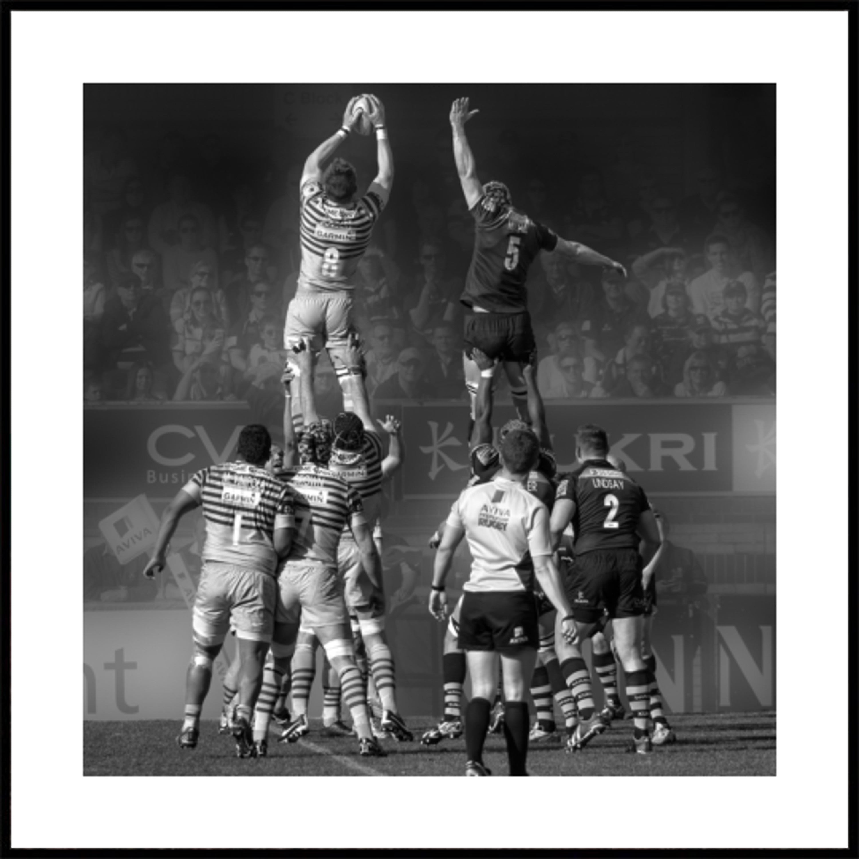 Action d'alignement de rugby