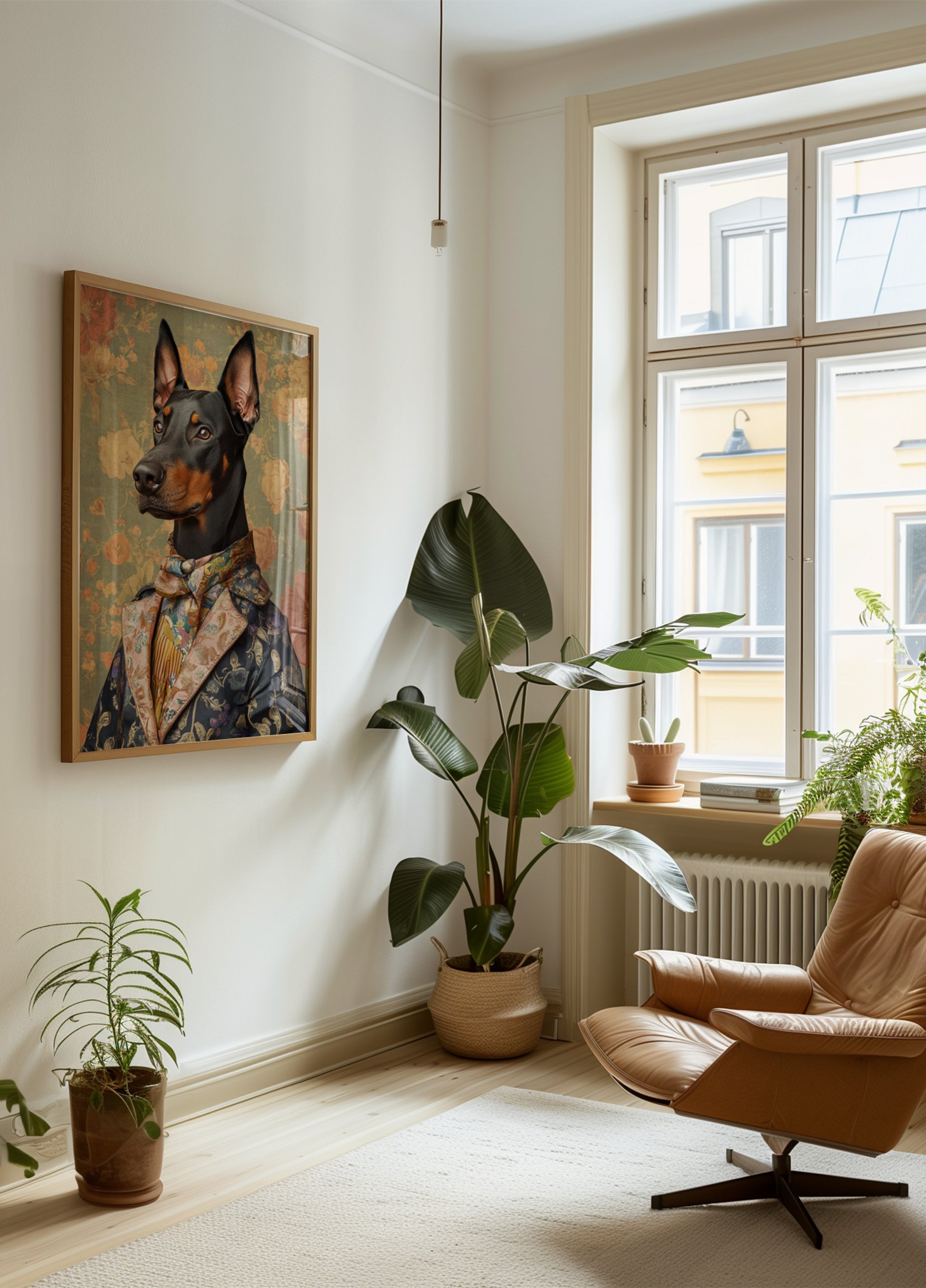 Pimpant Doberman Gentleman